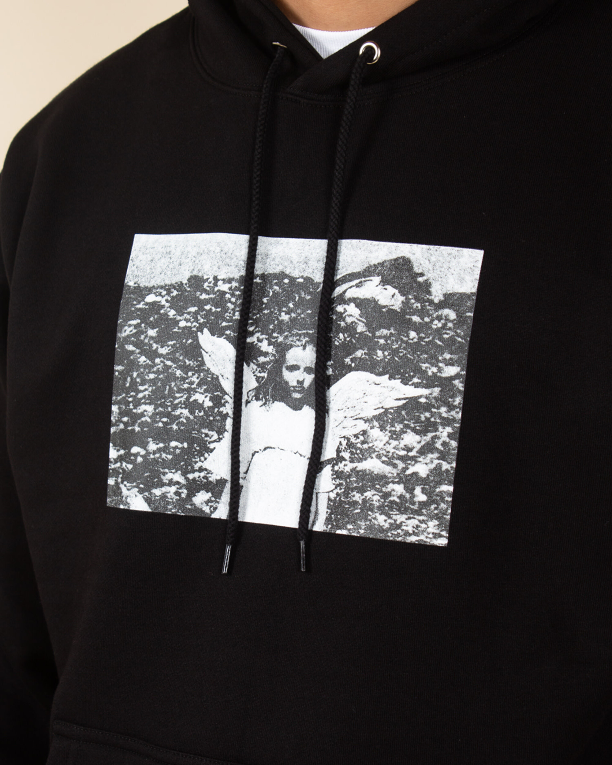 Polar Dave Angel Hoodie - Black