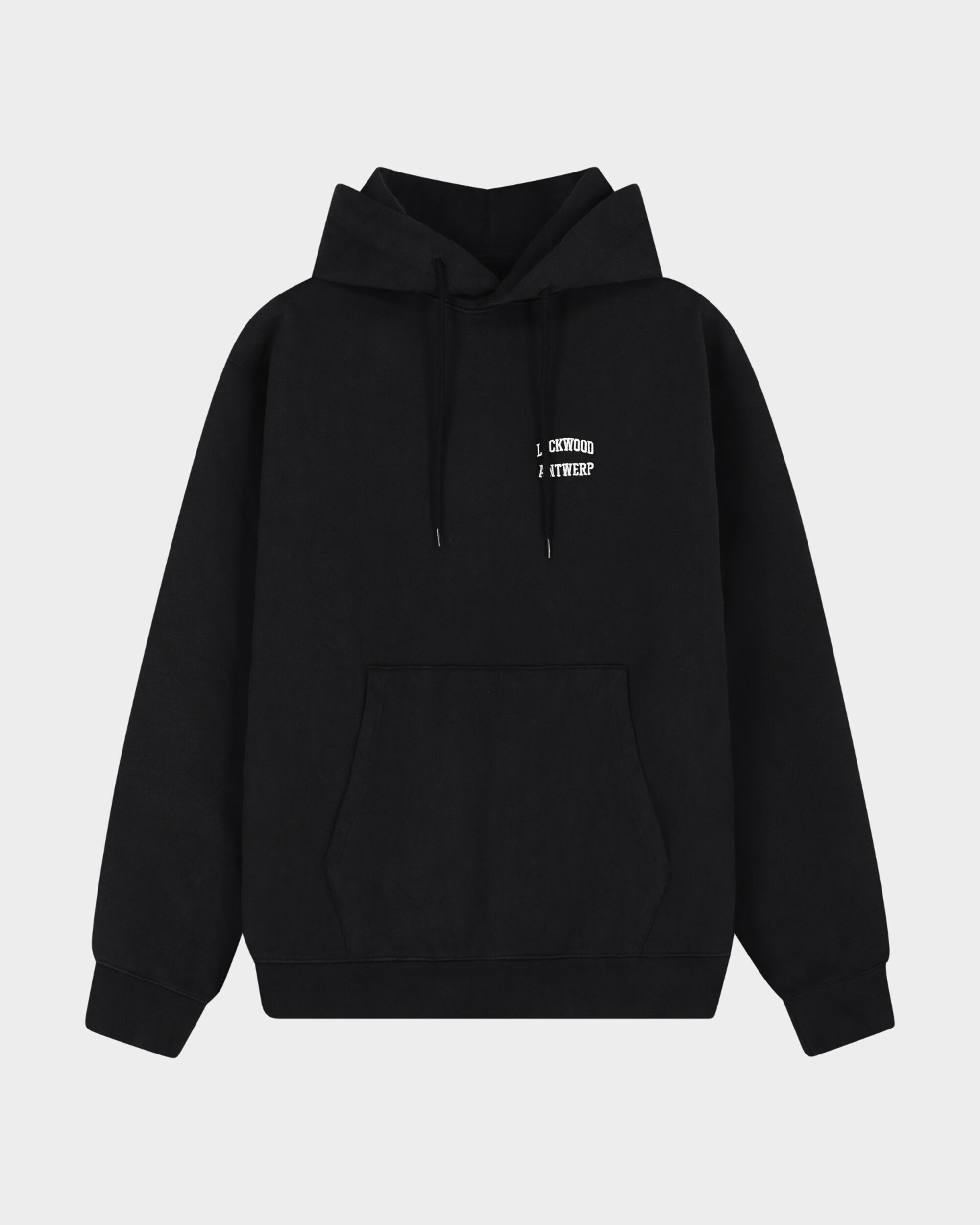 Lockwood Antwerp Embroidery Hoodie - Black