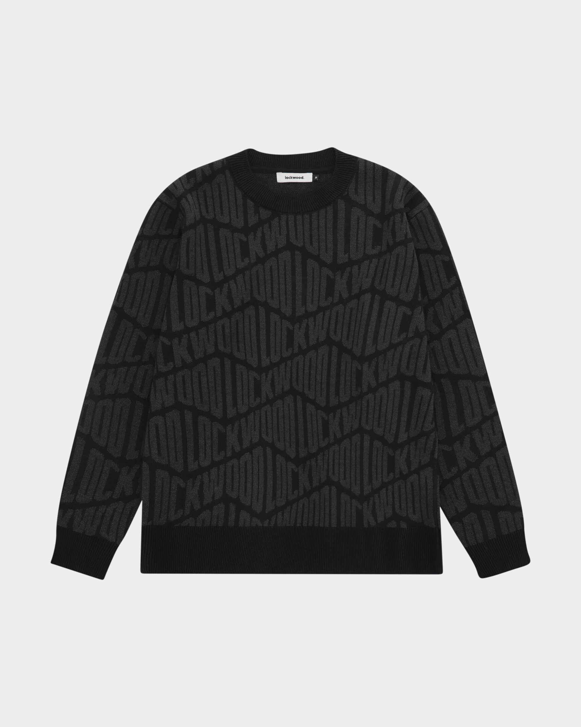 Lockwood Bowie Knit - Black/Grey