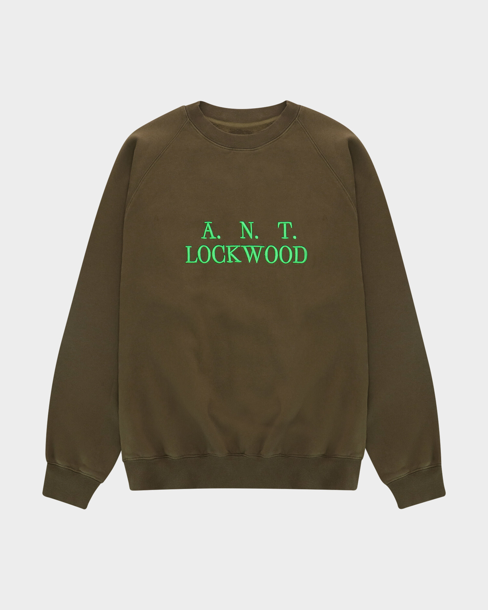 Lockwood Initials Antwerp Crewneck - Army Green