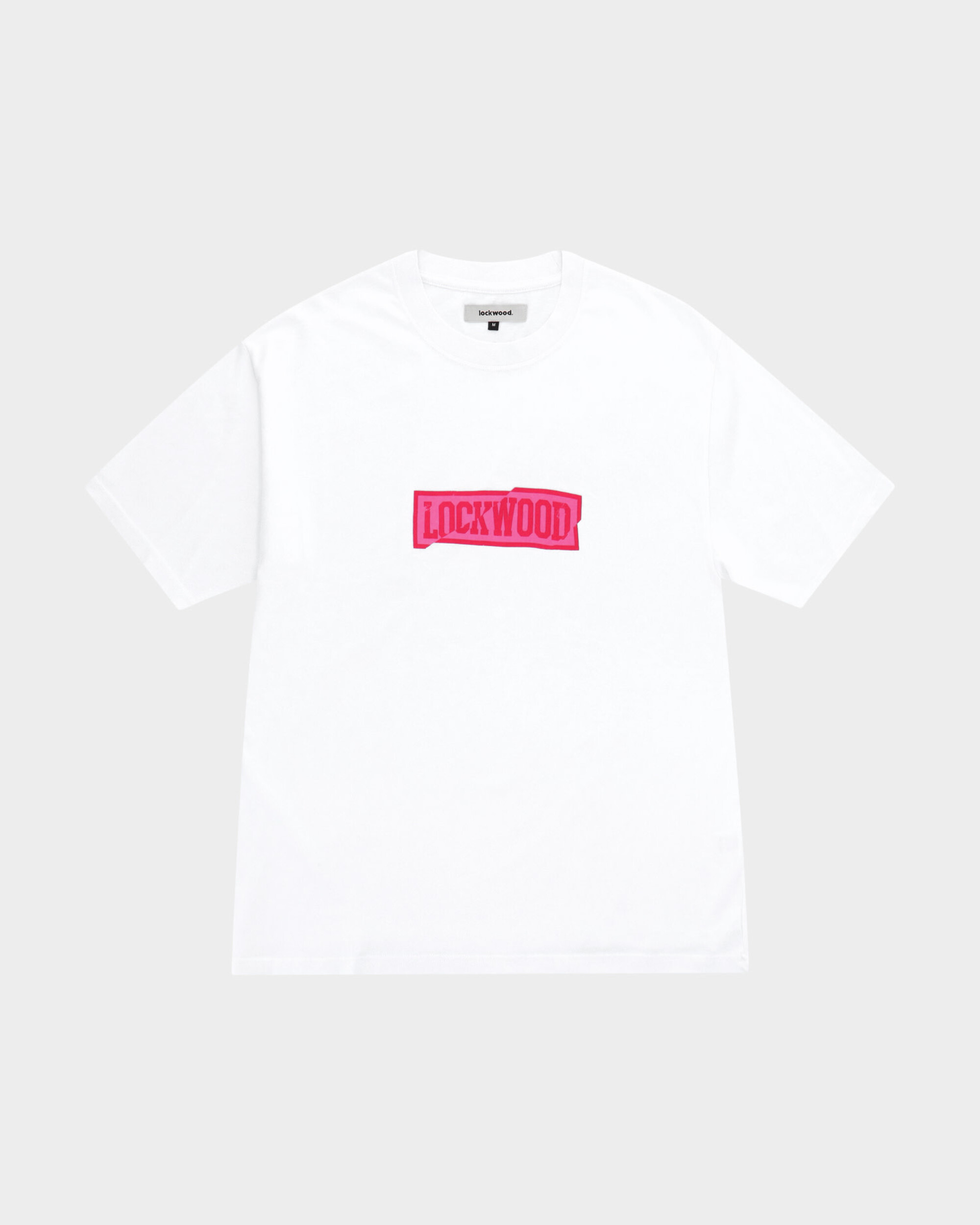 Lockwood Varsity Sticker T-Shirt - White