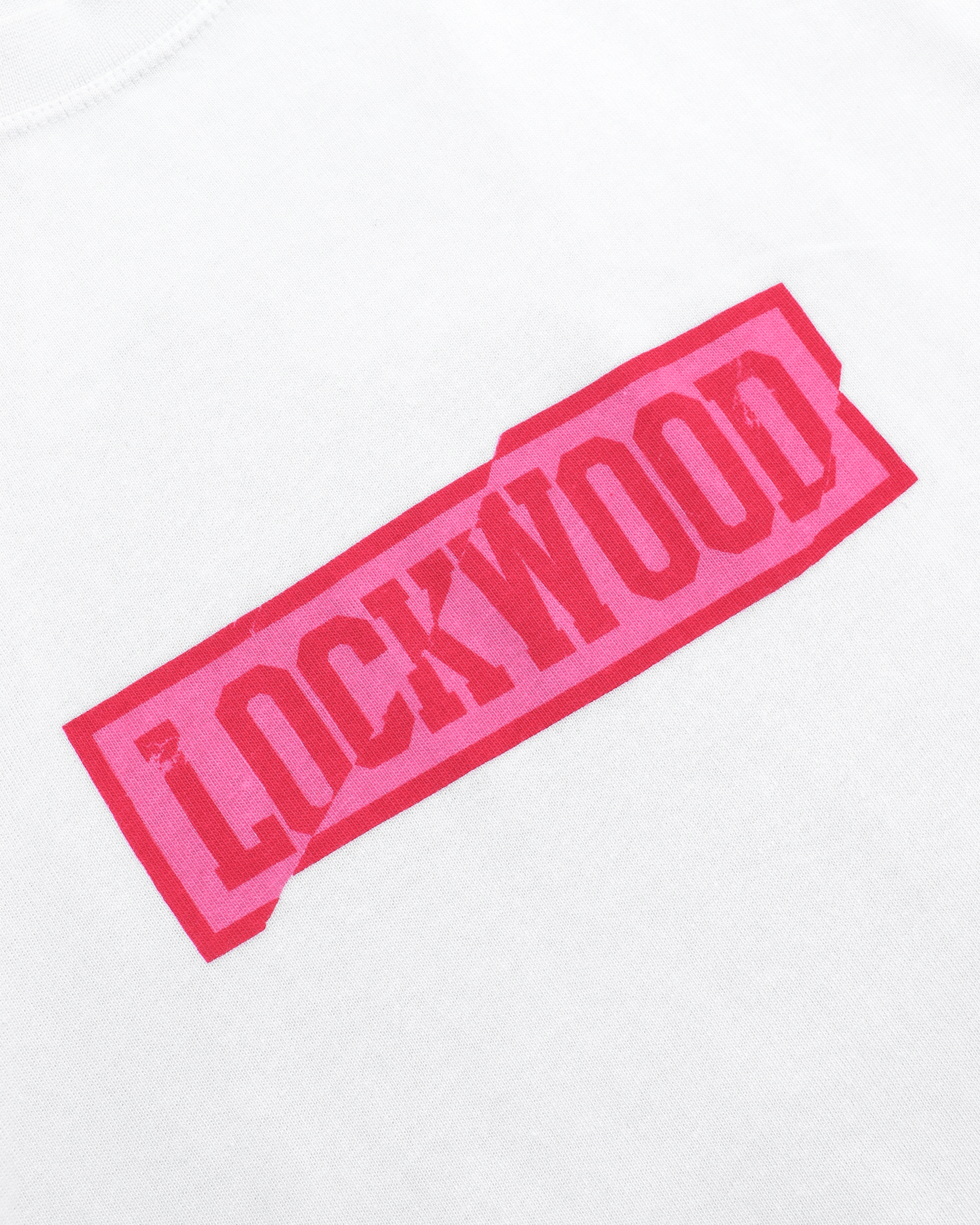 Lockwood Varsity Sticker T-Shirt - White