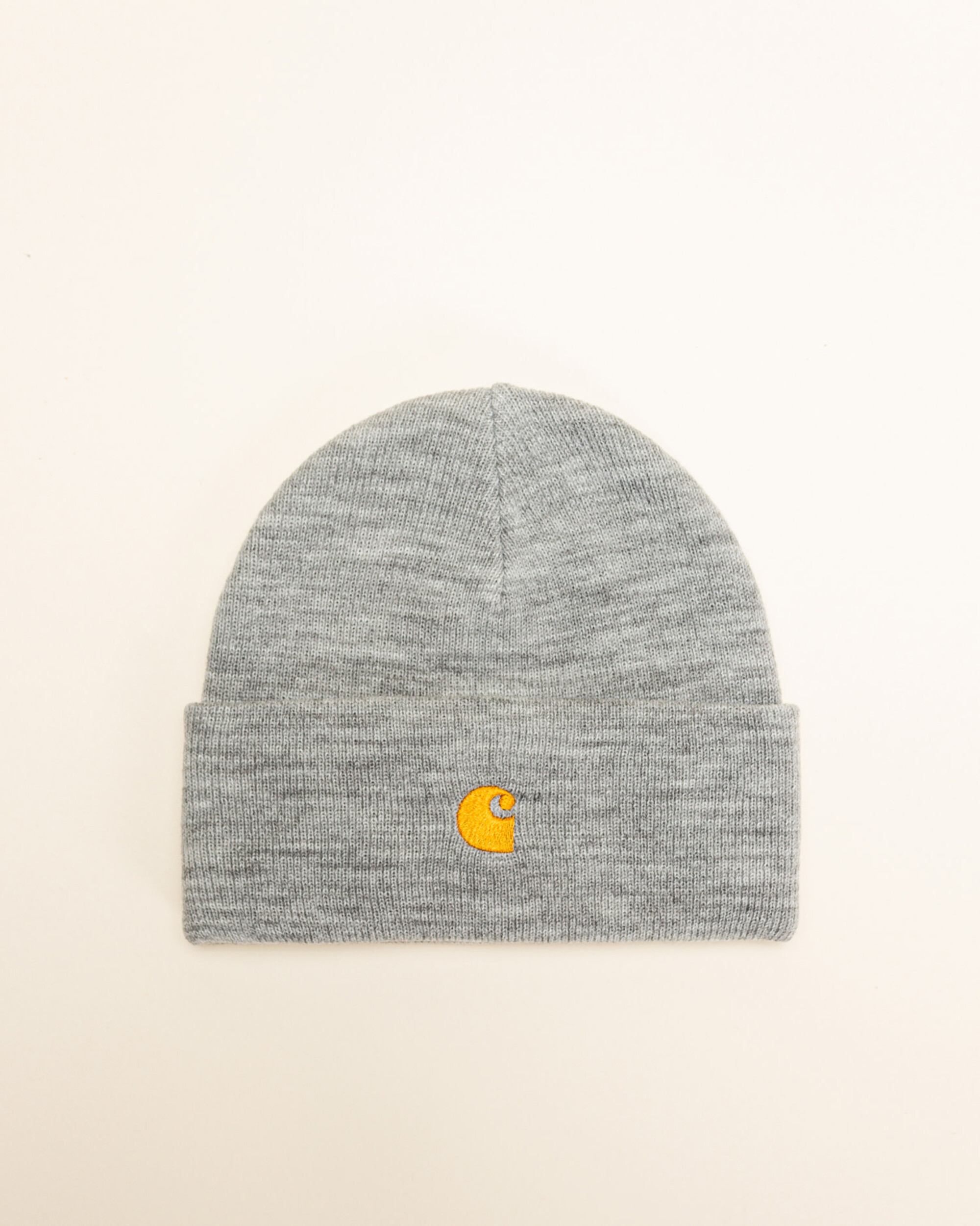 Grey Carhartt WIP Chase Beanie