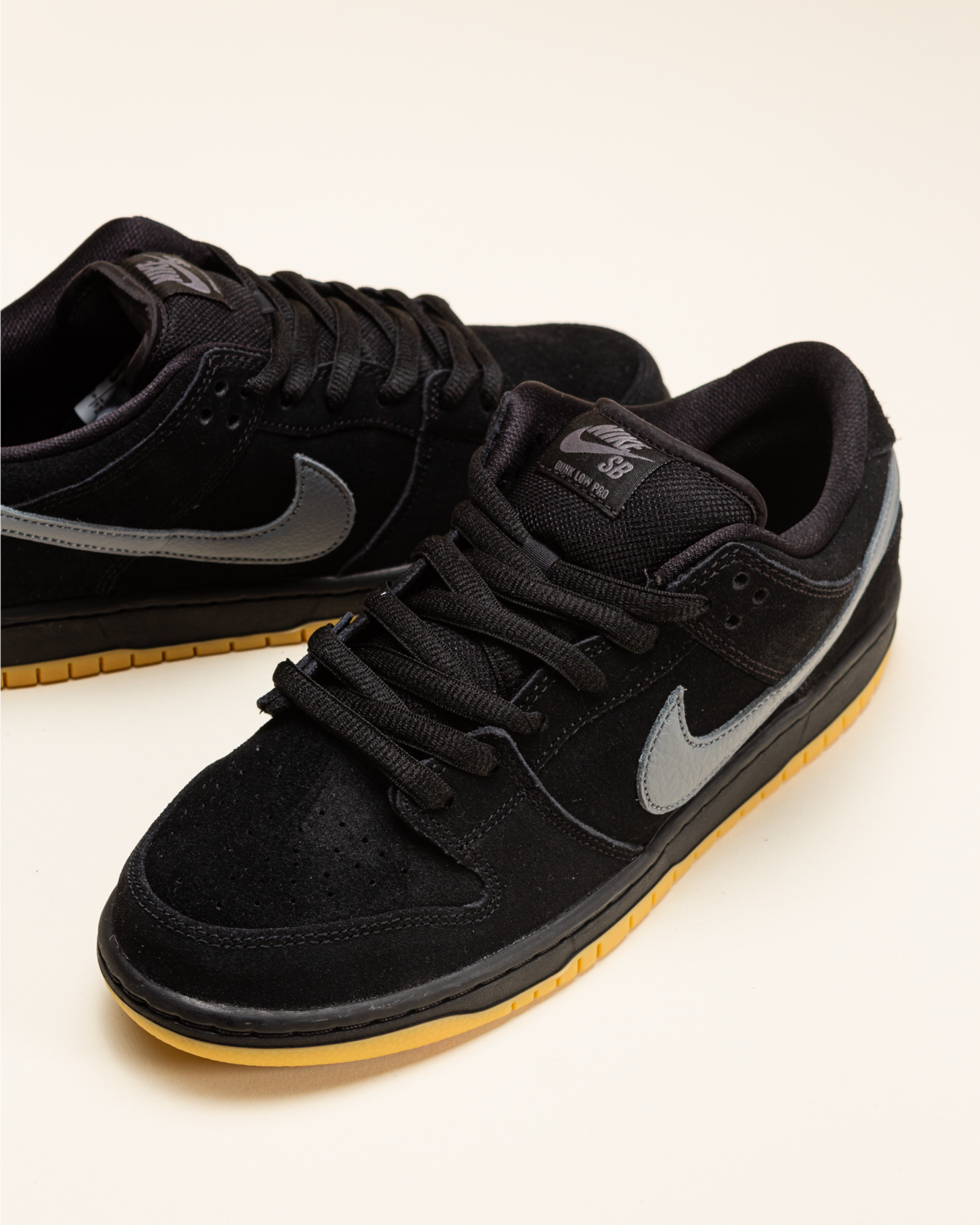 Nike SB Dunk Low Pro 'Fog' - Black/Cool Grey - Lockwood Skateshop