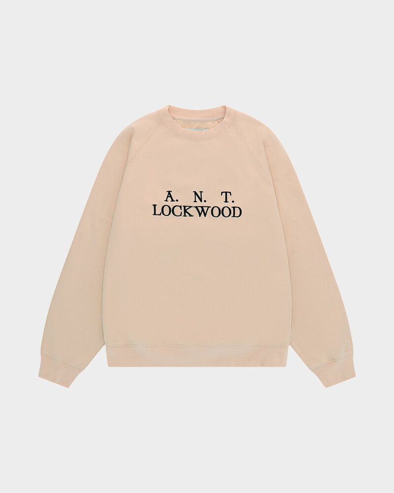 Lockwood Lockwood Initials Antwerp Crewneck - Tan