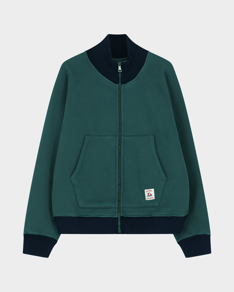 Lockwood Lockwood Sailing Zip Sweat - Orion Blue