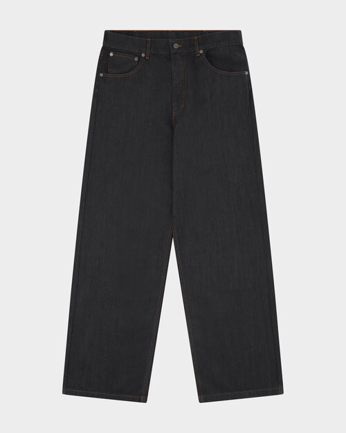 Lockwood Lockwood Straight Baggy Jeans - Waxed Denim
