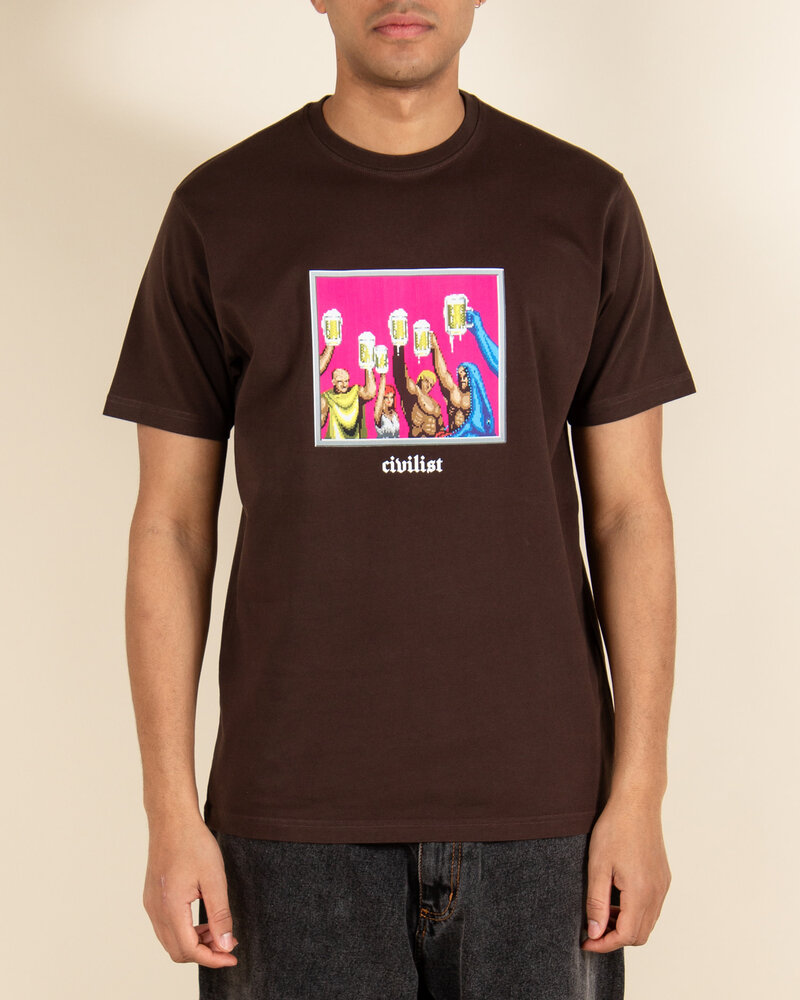 Civilist Civilist The End Tee - Brown