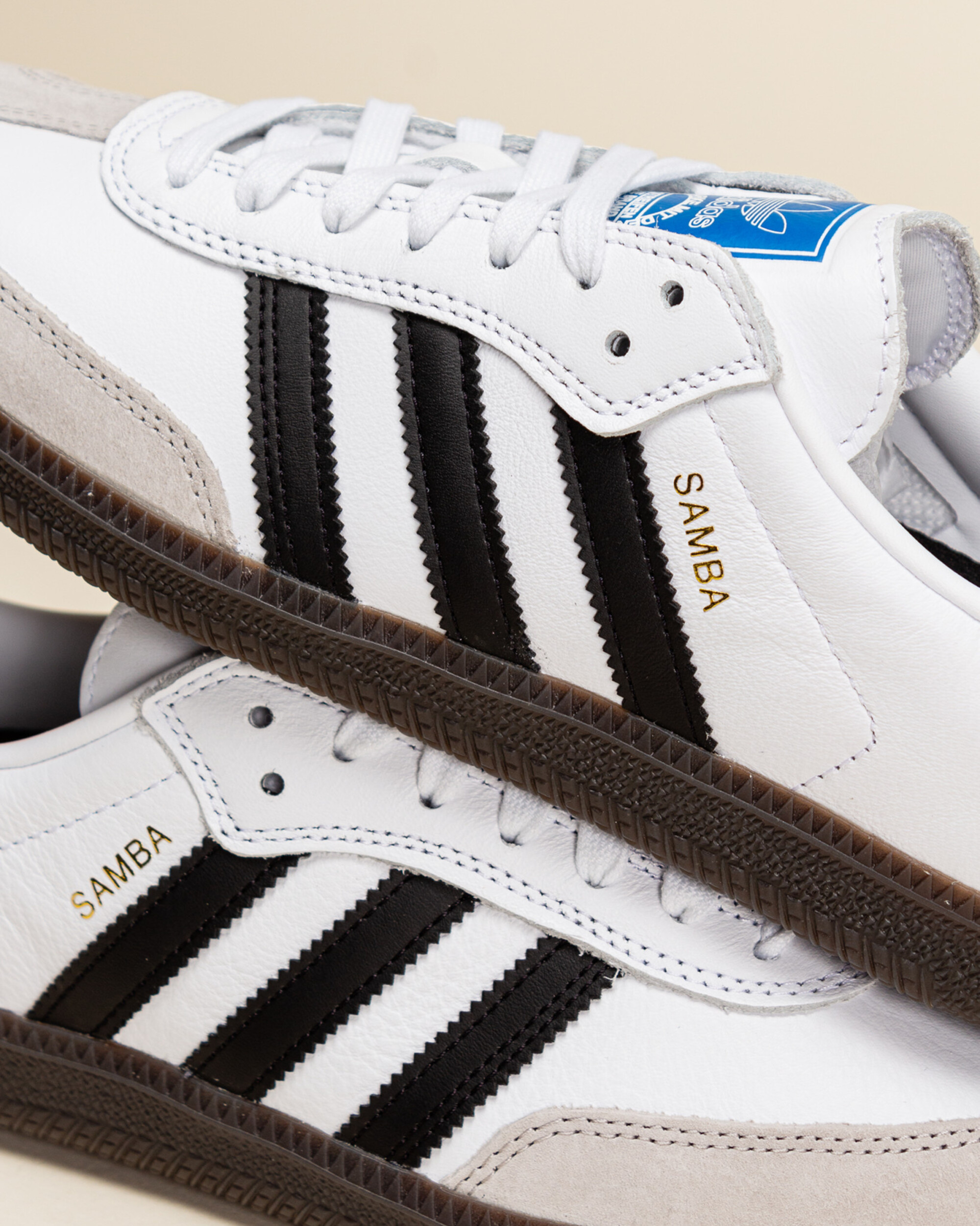 Adidas Skateboarding Samba Adv - Ftwwht/Black/Gum5