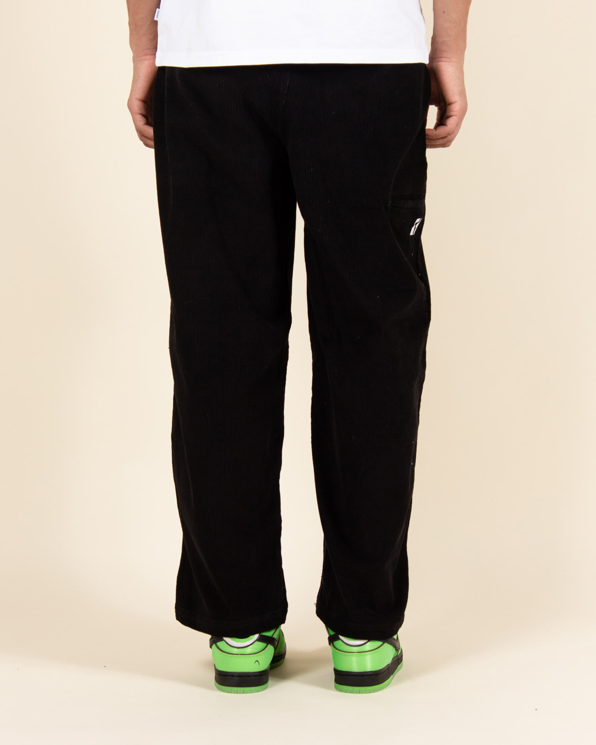 Poetic Collective Painter Pants - Black Corduroy - Lockwood