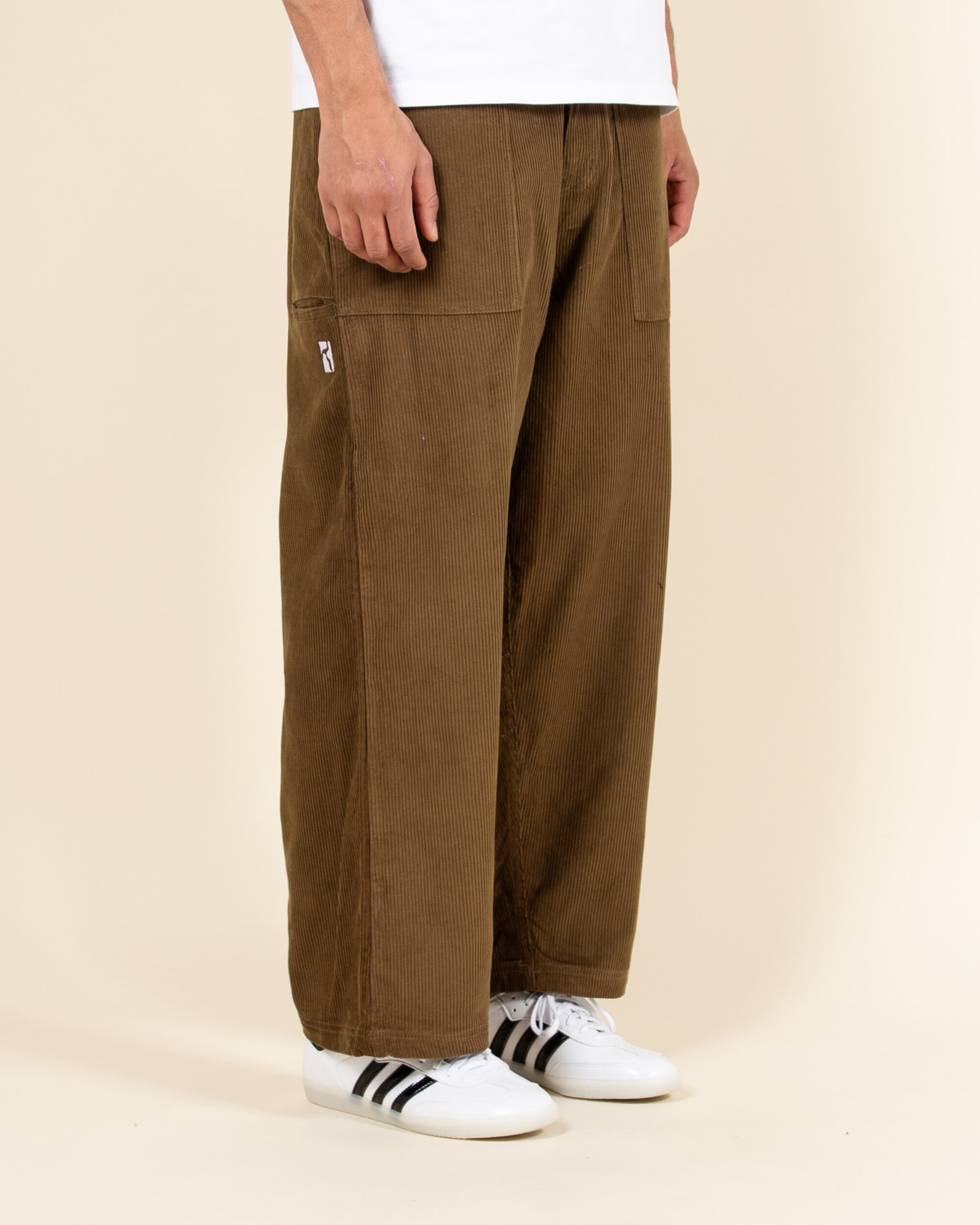 Poetic Collective Painter Pants - Olive Corduroy