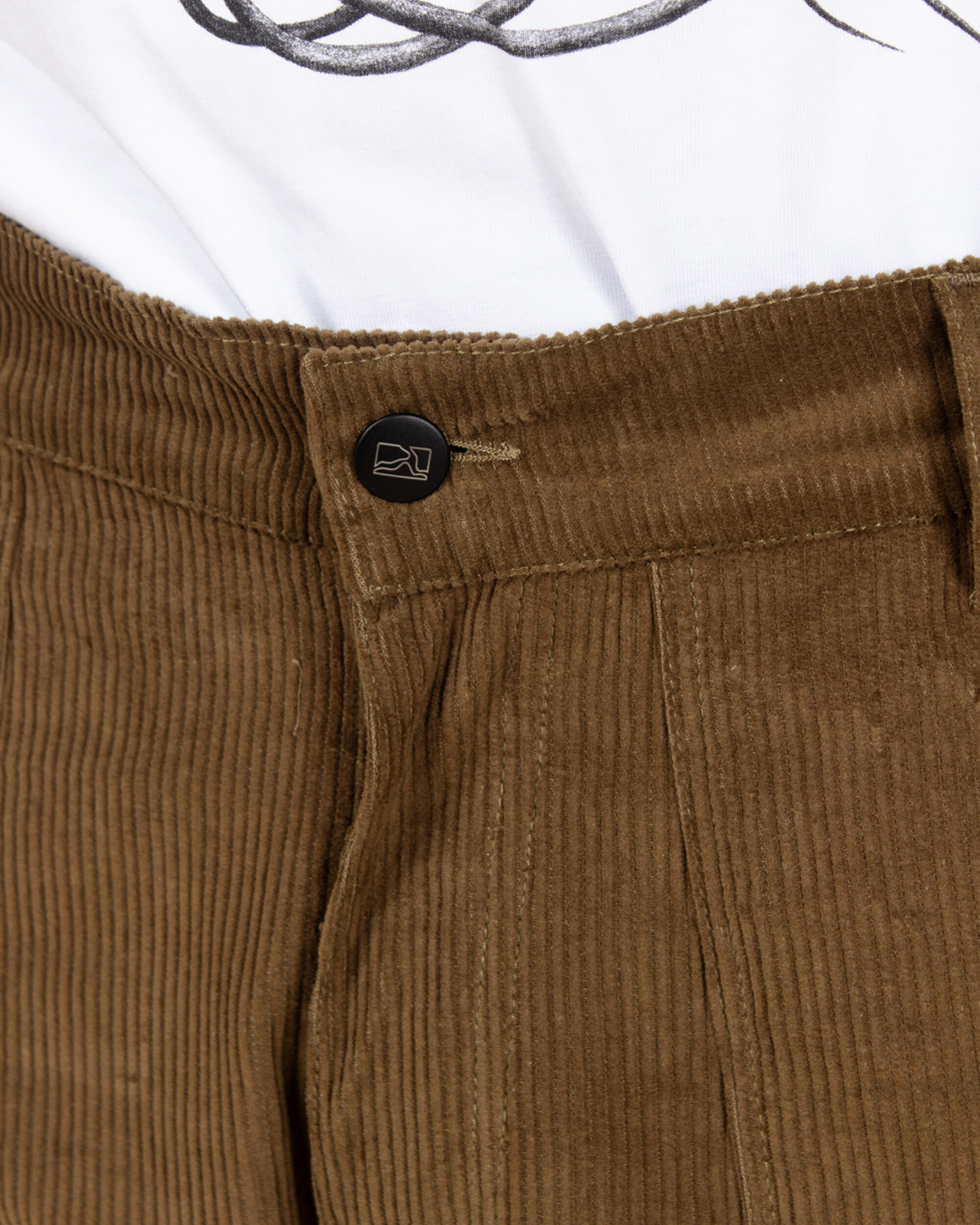 Poetic Collective Painter Pants - Olive Corduroy