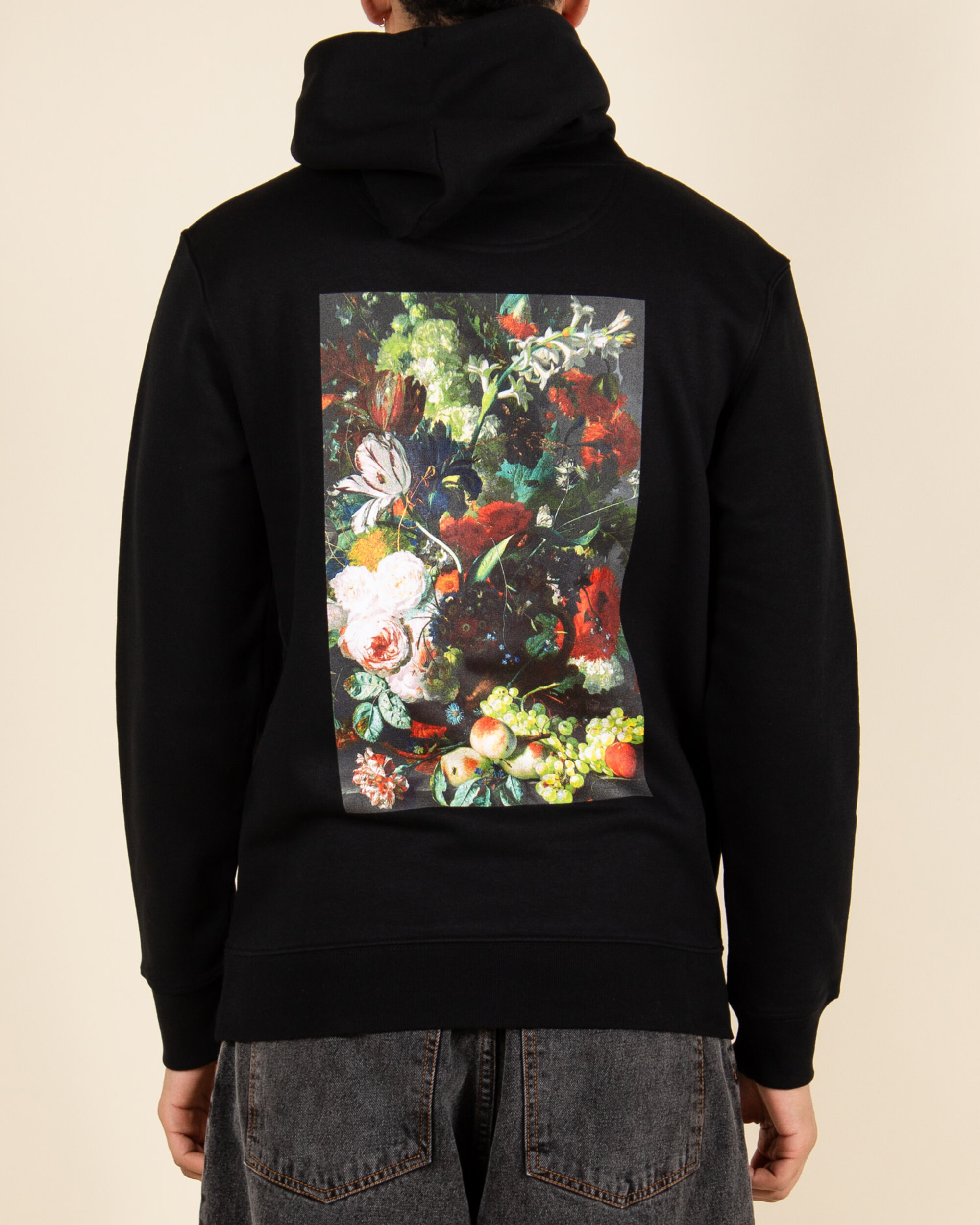 Poetic Collective Flower Hoodie - Black