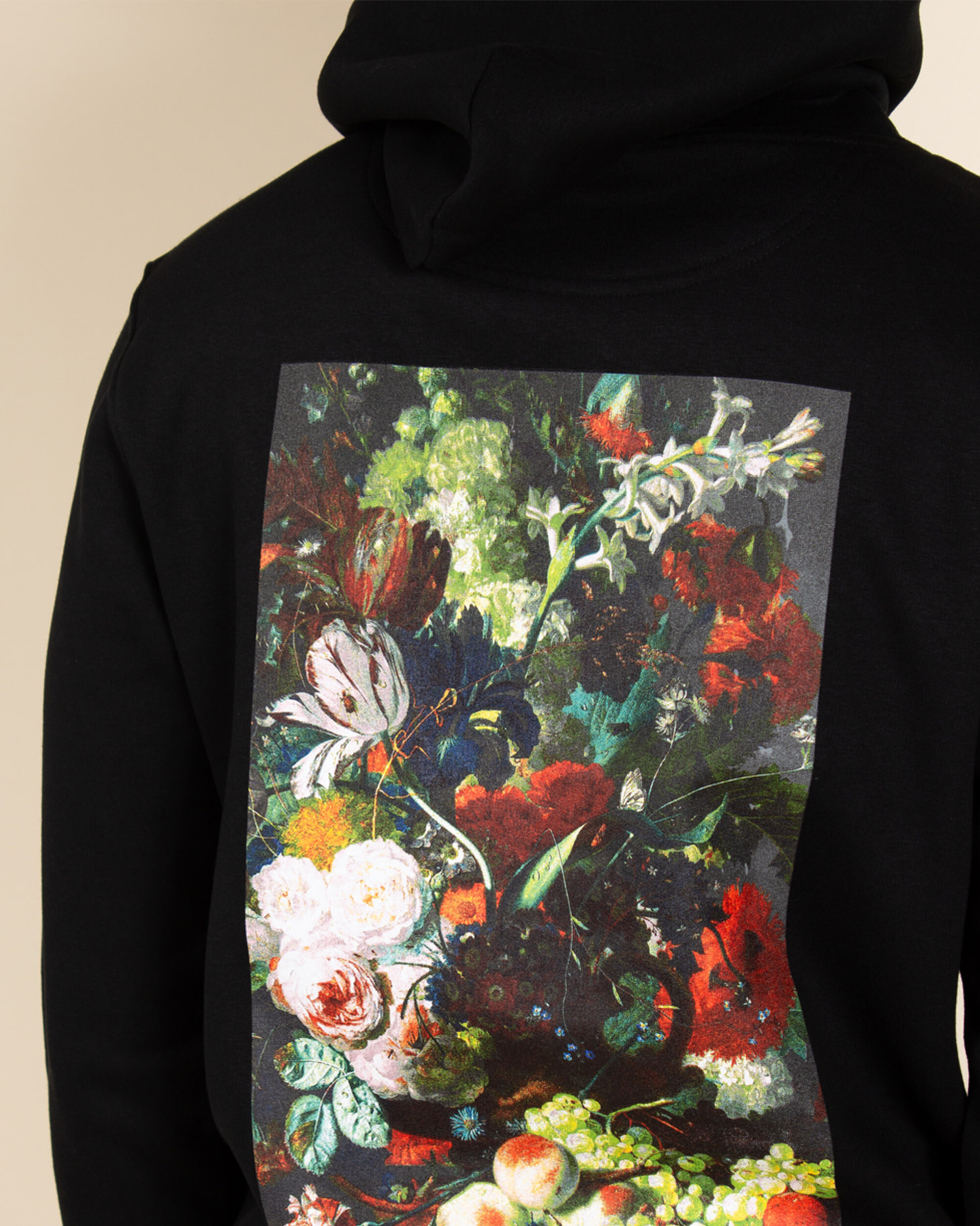 Poetic Collective Flower Hoodie - Black