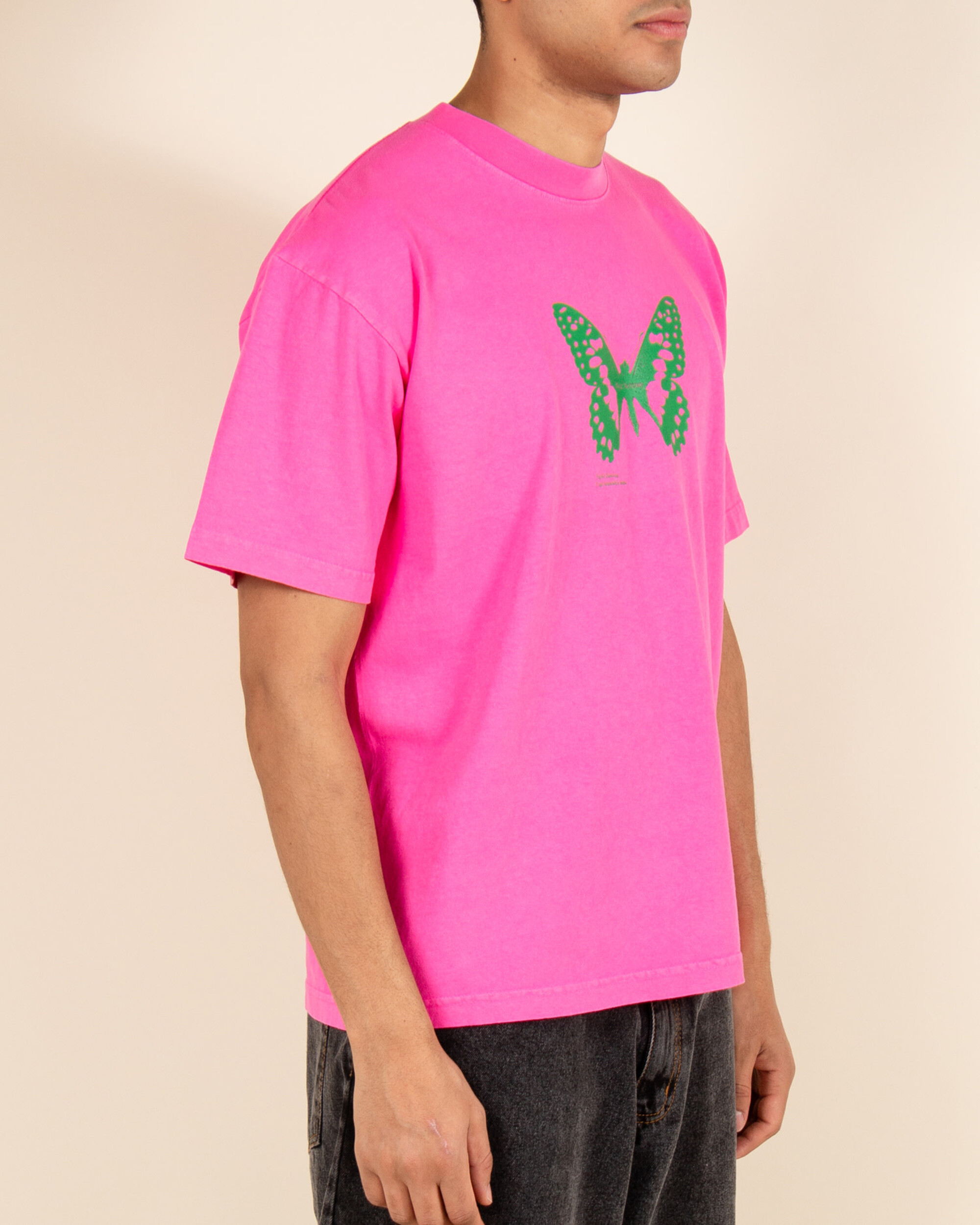 Bye Jeremy Butterfly T-shirt - Pink