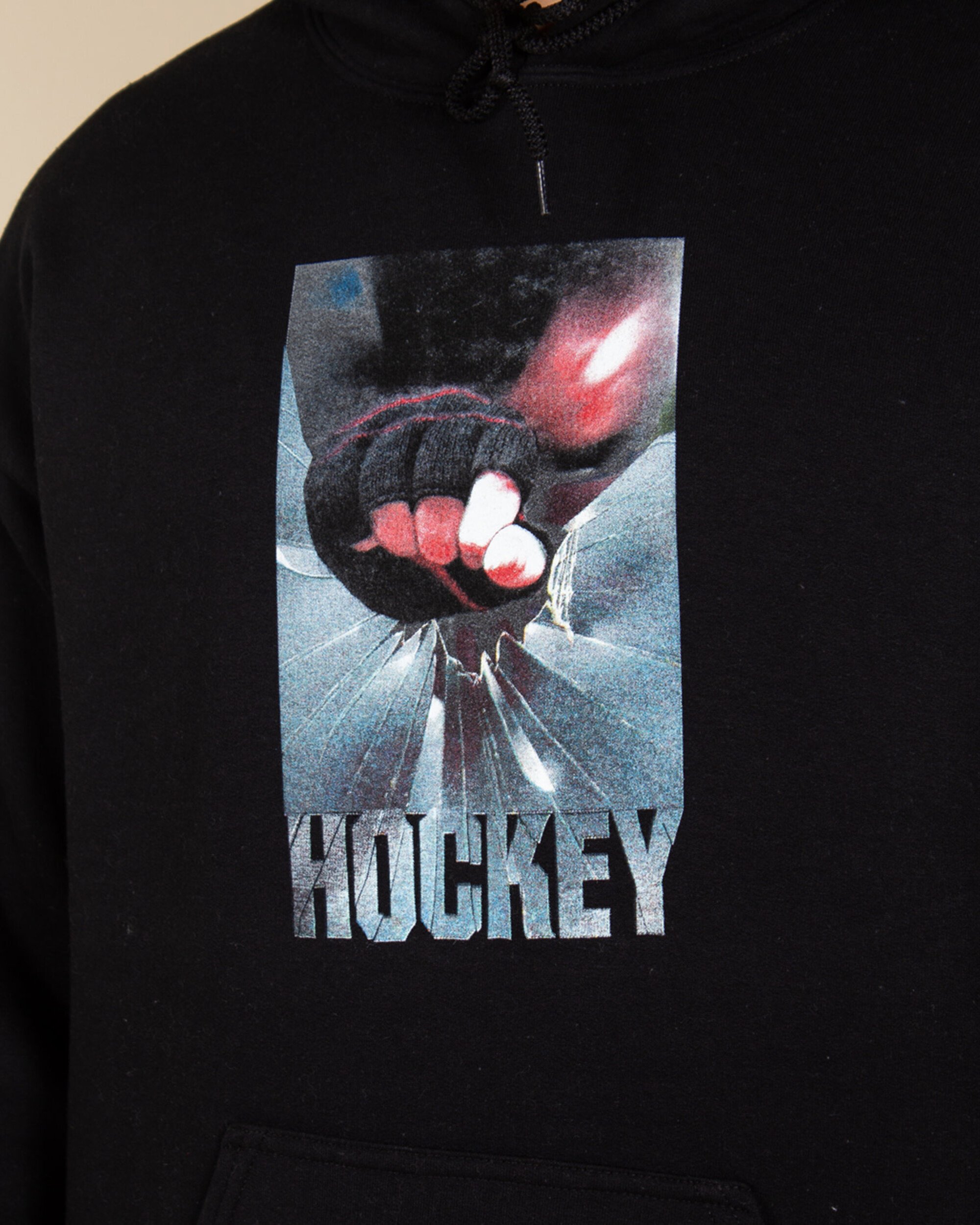 Hockey Carl Hoodie - Black