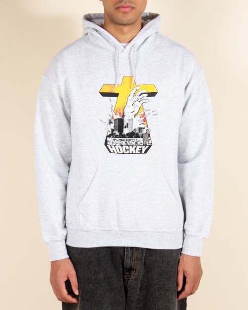 Hockey Hockey Drowning Hoodie - Ash Grey