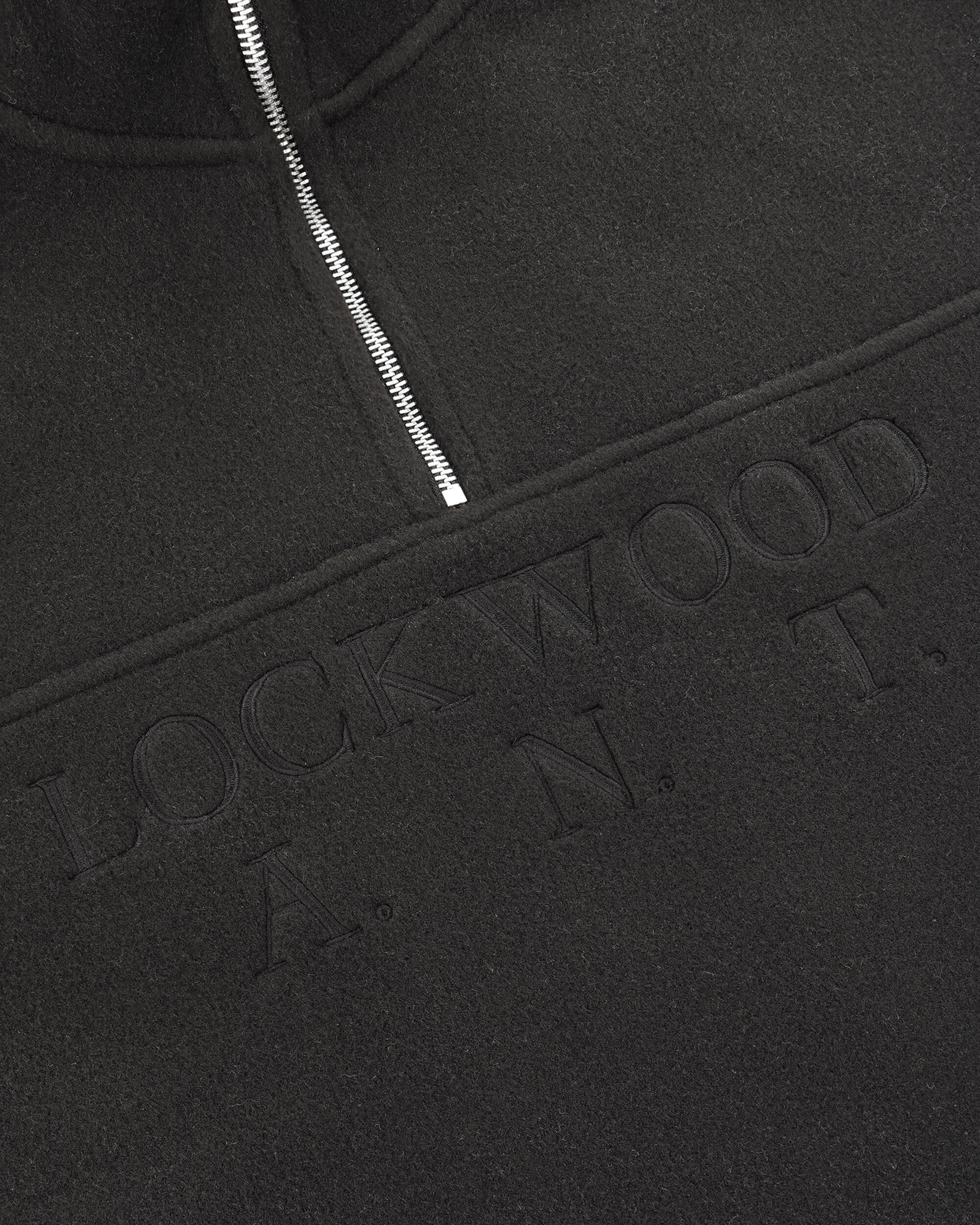 Lockwood Heavyweight Fleece Half Zip - Black