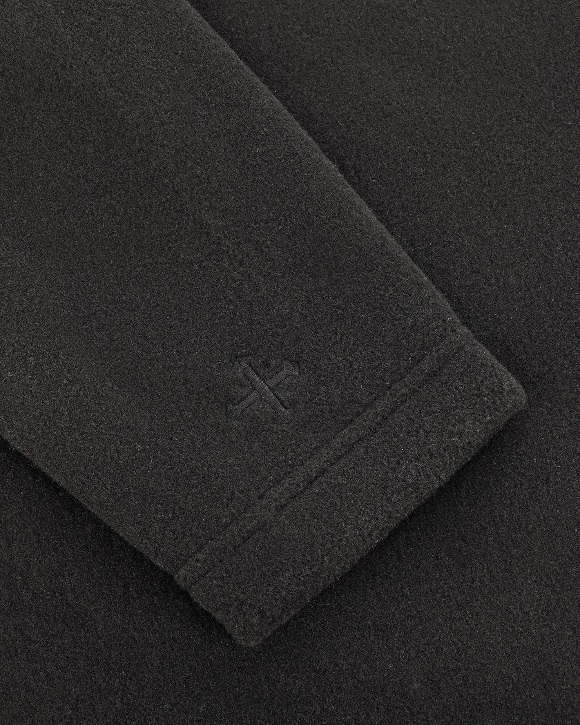 Lockwood Heavyweight Fleece Half Zip - Black