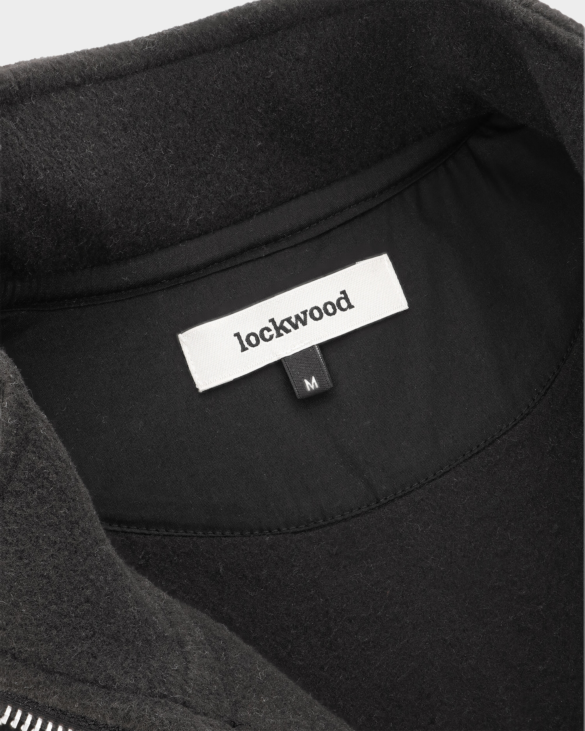 Lockwood Heavyweight Fleece Half Zip - Black