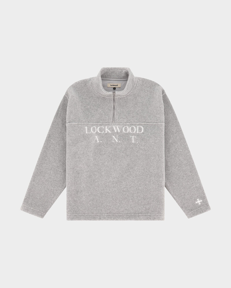 Lockwood Lockwood Heavyweight Fleece Half Zip - Grey Melange