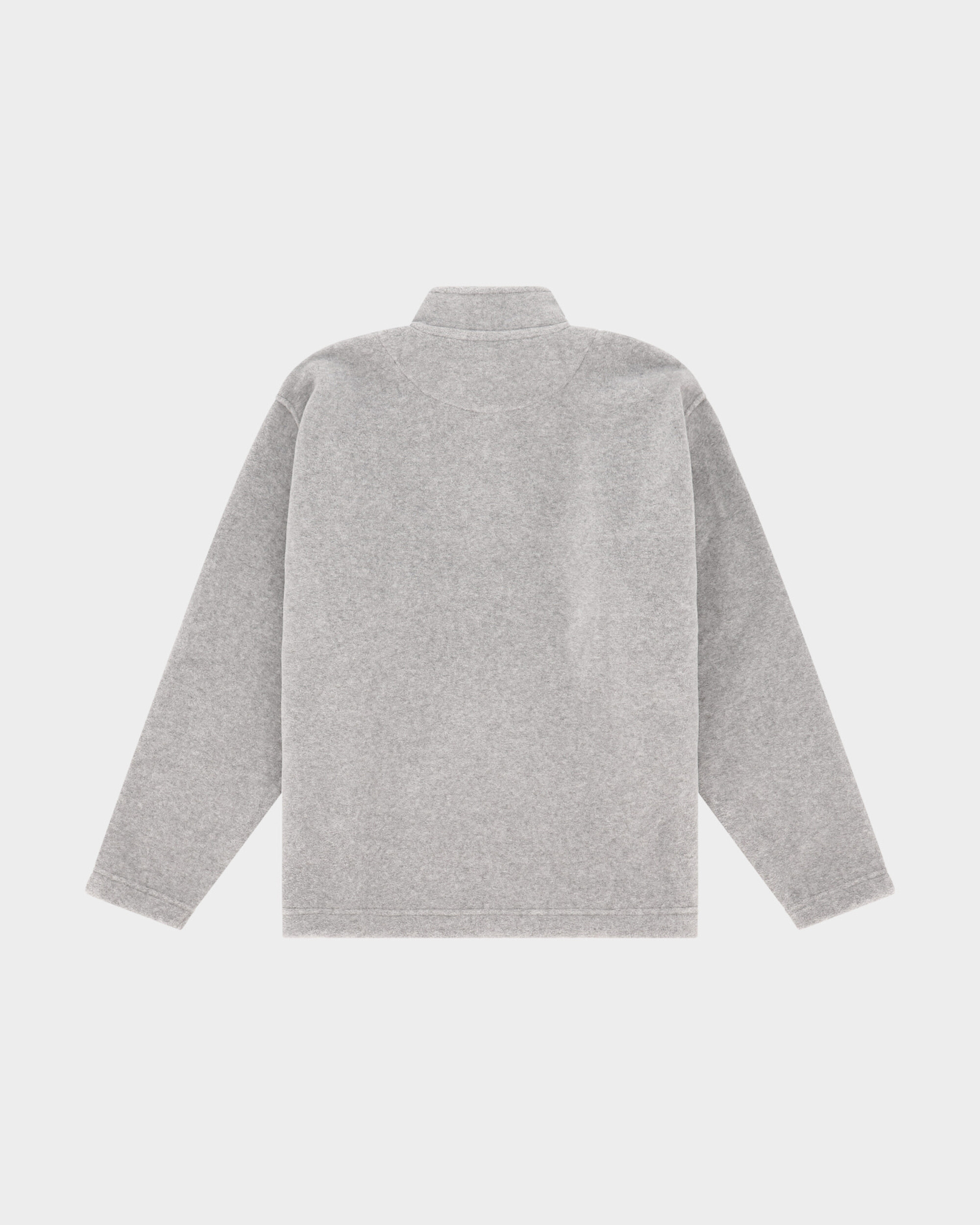 Lockwood Heavyweight Fleece Half Zip - Grey Melange