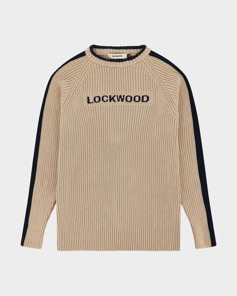 Lockwood Lockwood Y2K Rib - Knit - Beige/Navy