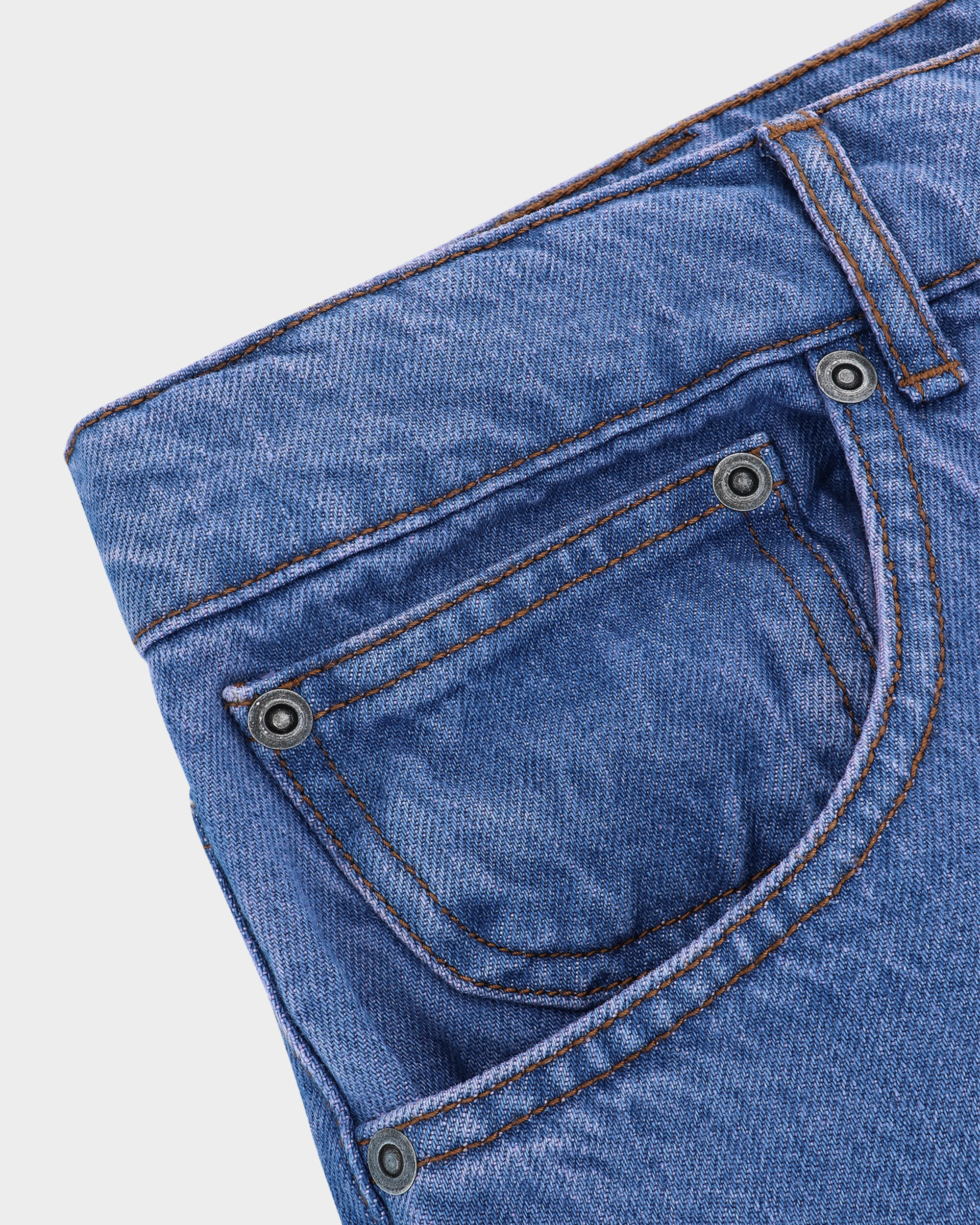 Lockwood Straight Baggy Jeans - Sad Blue