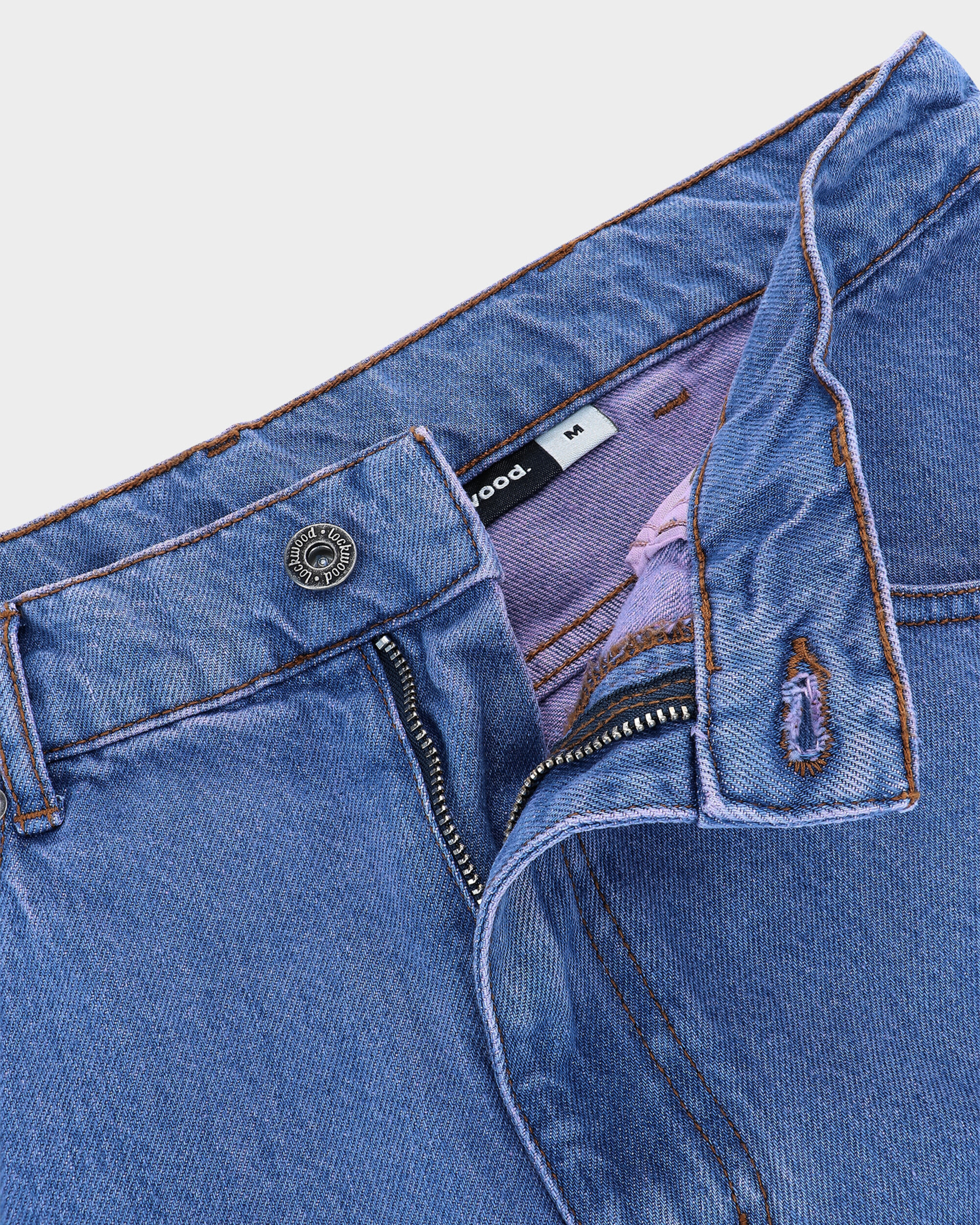 Lockwood Straight Baggy Jeans - Sad Blue