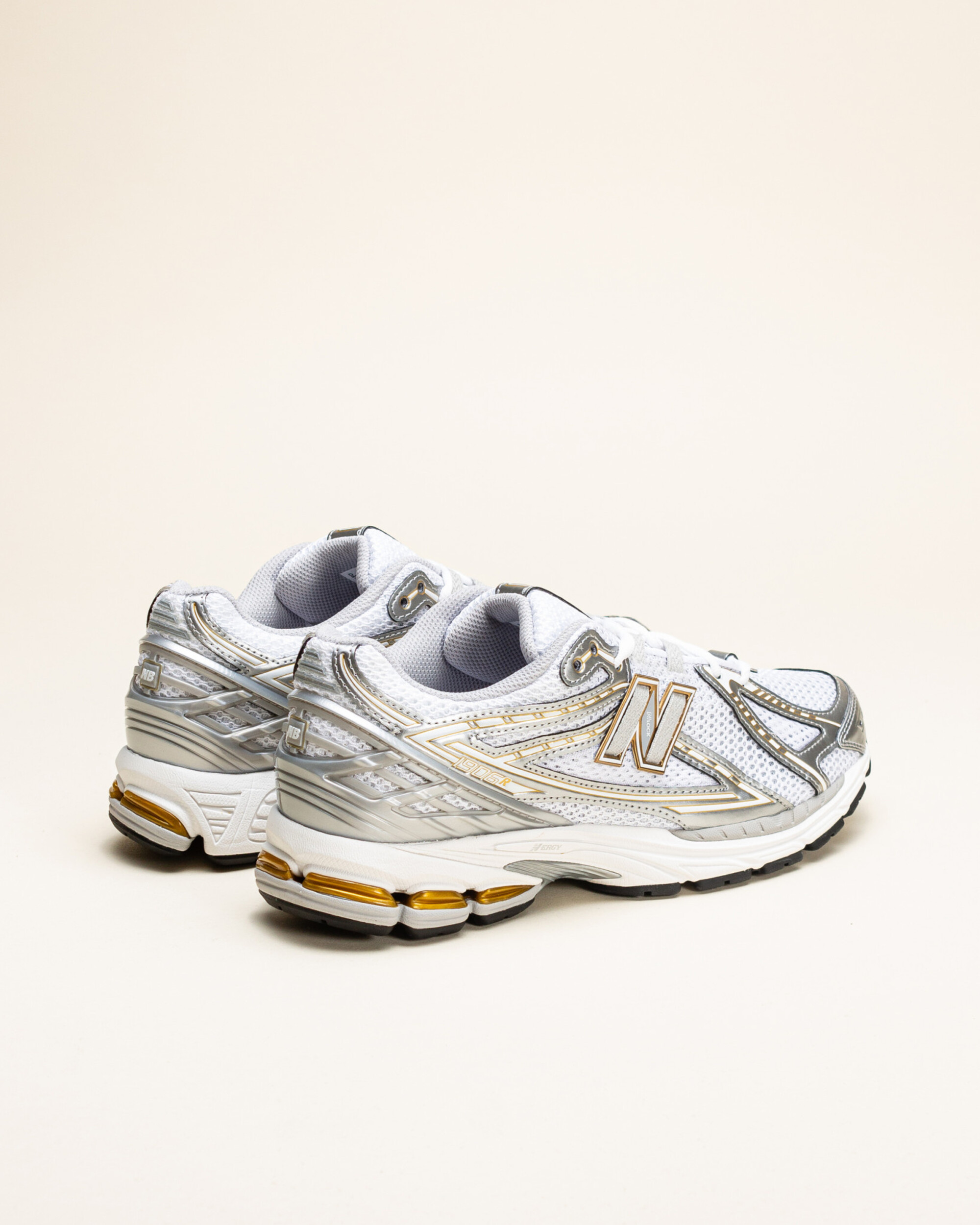 New Balance 1906R - White/Rain Cloud/Silver Metallic