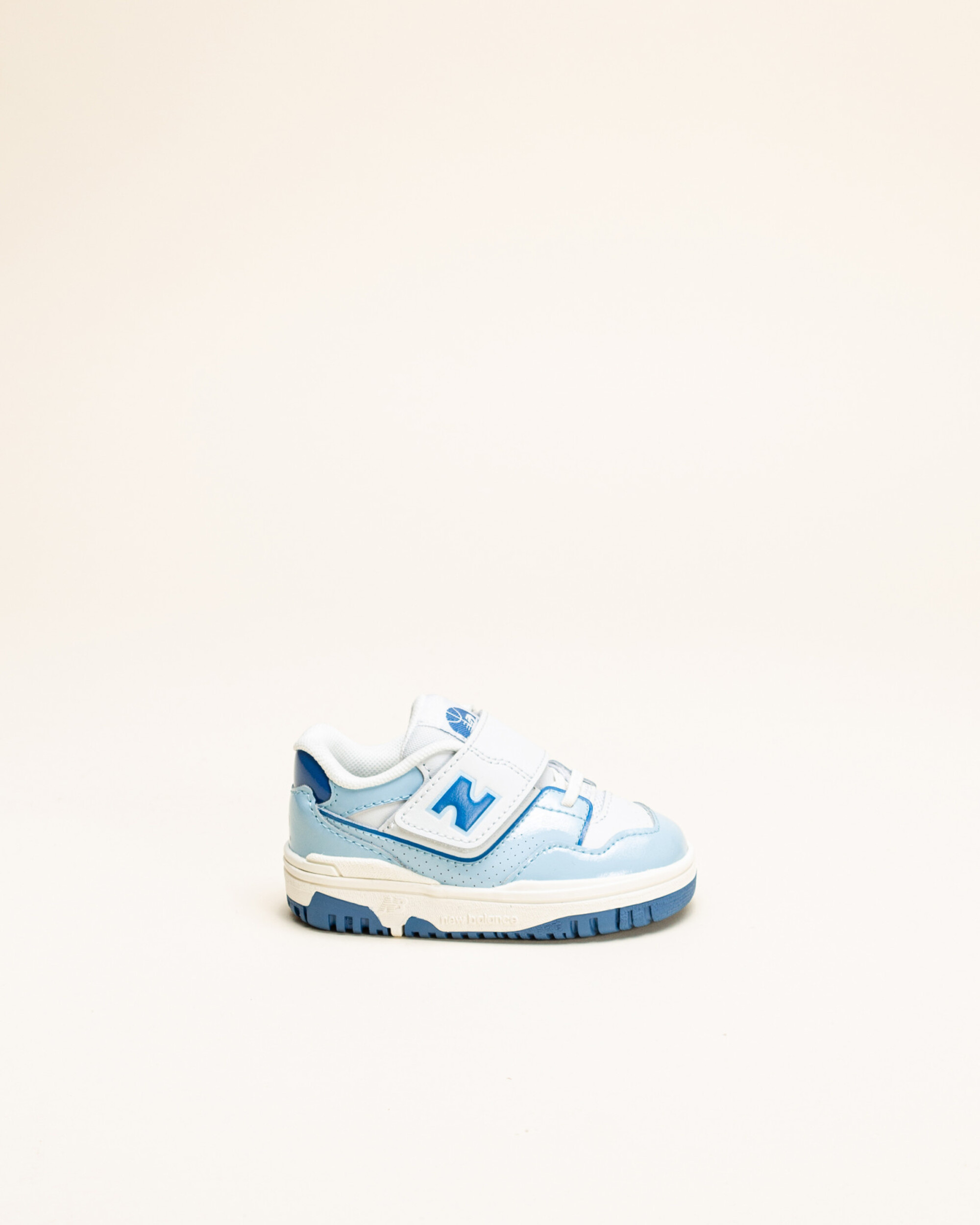 New Balance Kids 550 Hook & Loop - Chrome Blue/Blue Agate/Sea Salt