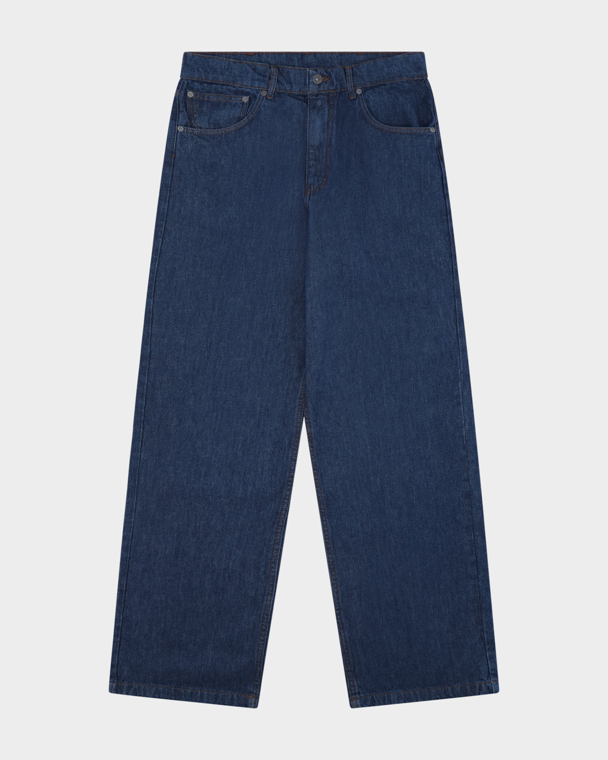 Lockwood Straight Baggy Jeans - Classic Denim