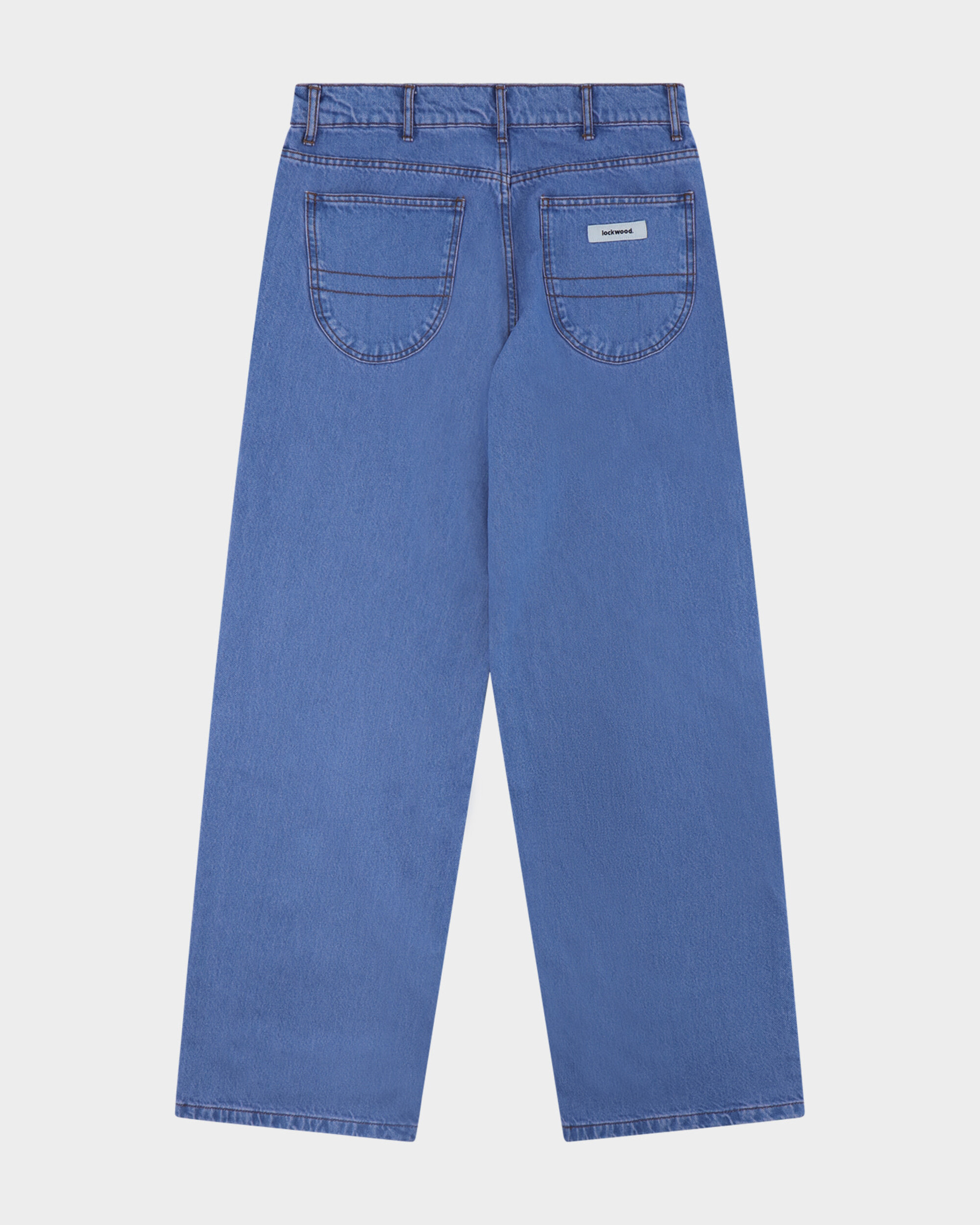 Lockwood Straight Baggy Jeans - Sad Blue