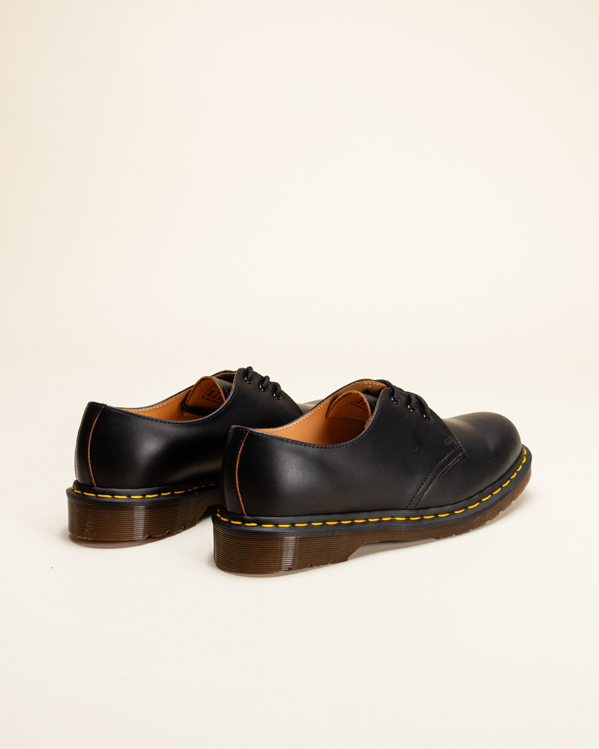 Dr. Martens Vintage 1461 Quilon Leather Oxford Shoes - Black/Quilon