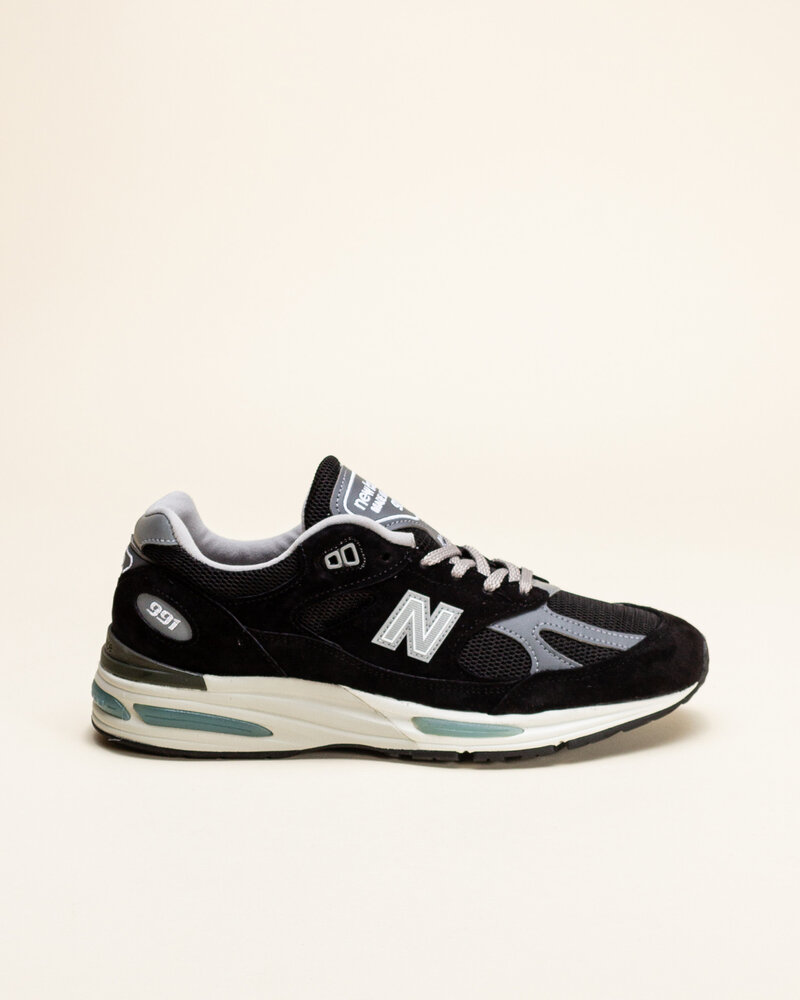 New Balance New Balance Made in UK 991v2 - Black Smoked/Pearl