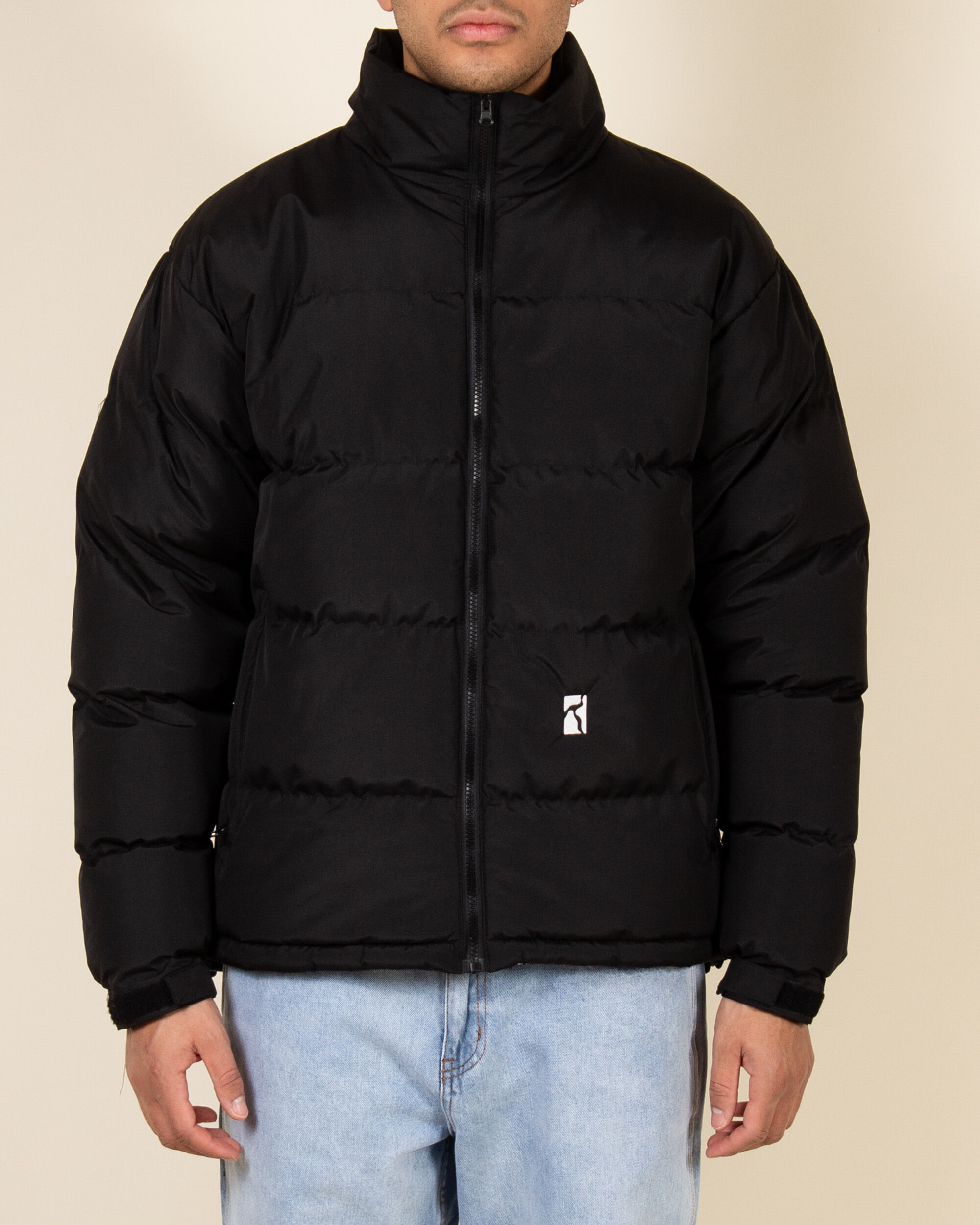 Poetic Collective Puffer Jacket - Black