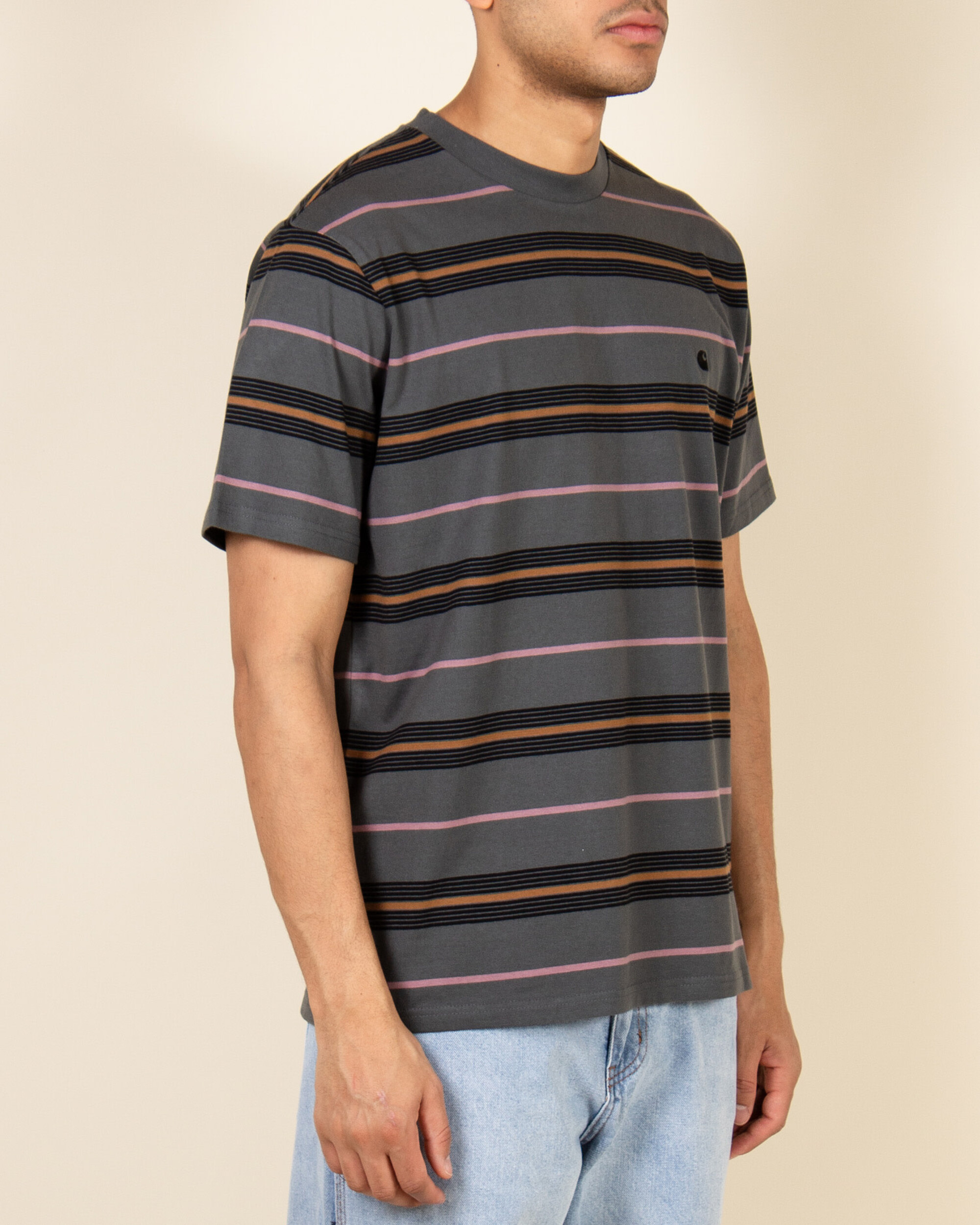 Carhartt WIP Haynes T-shirt - Haynes Stripe/Jura