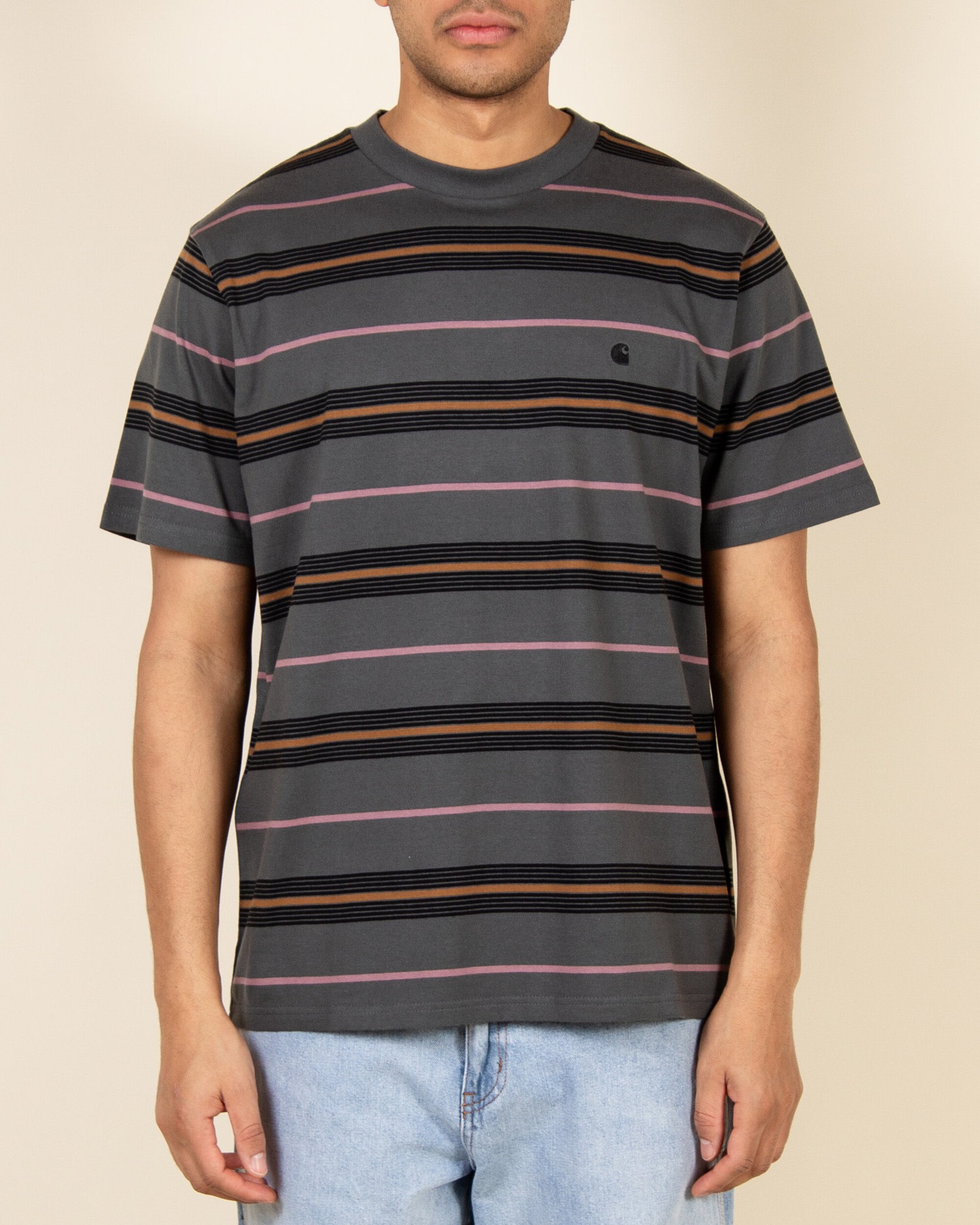 Carhartt WIP Haynes T-shirt - Haynes Stripe/Jura