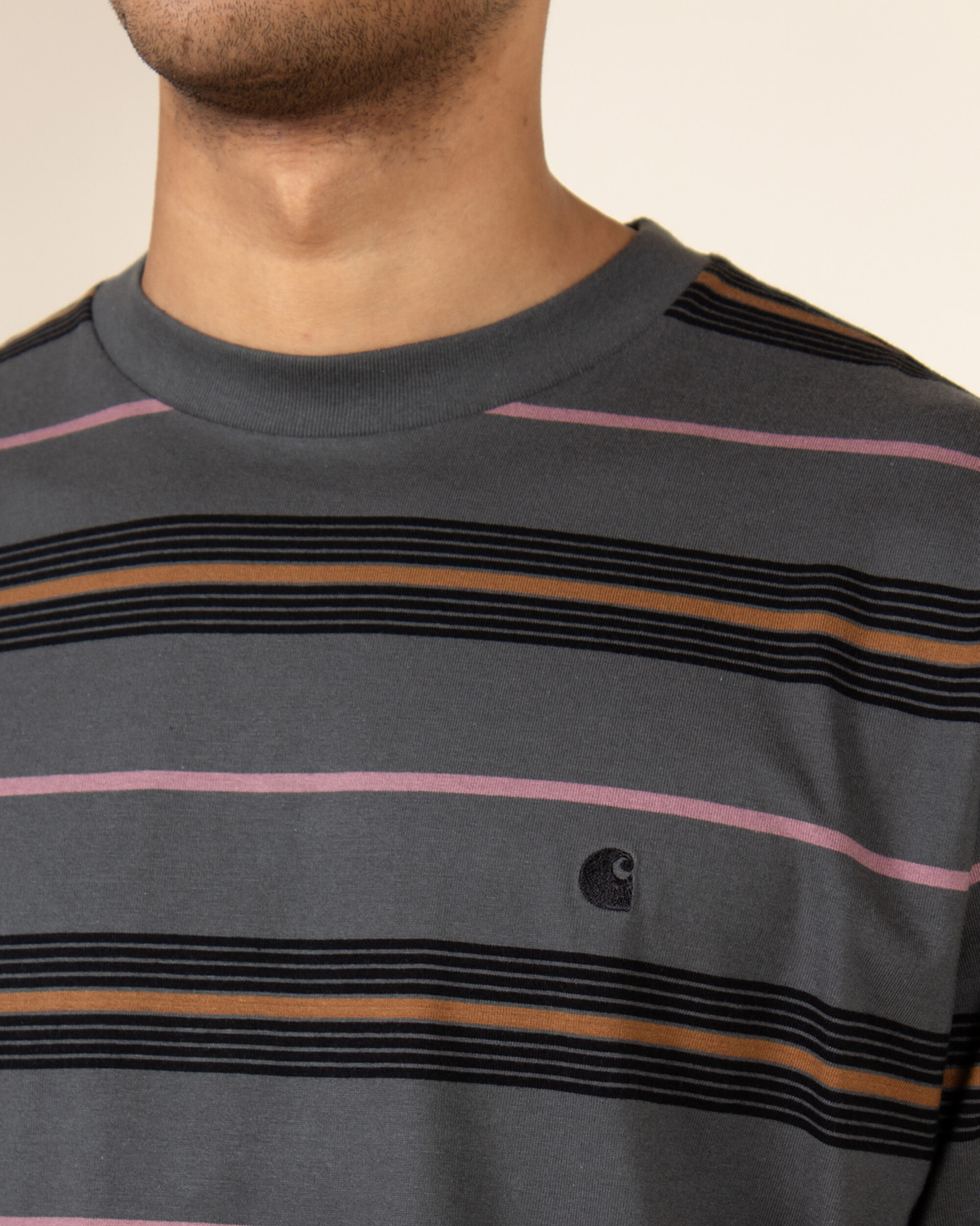 Carhartt WIP Haynes T-shirt - Haynes Stripe/Jura