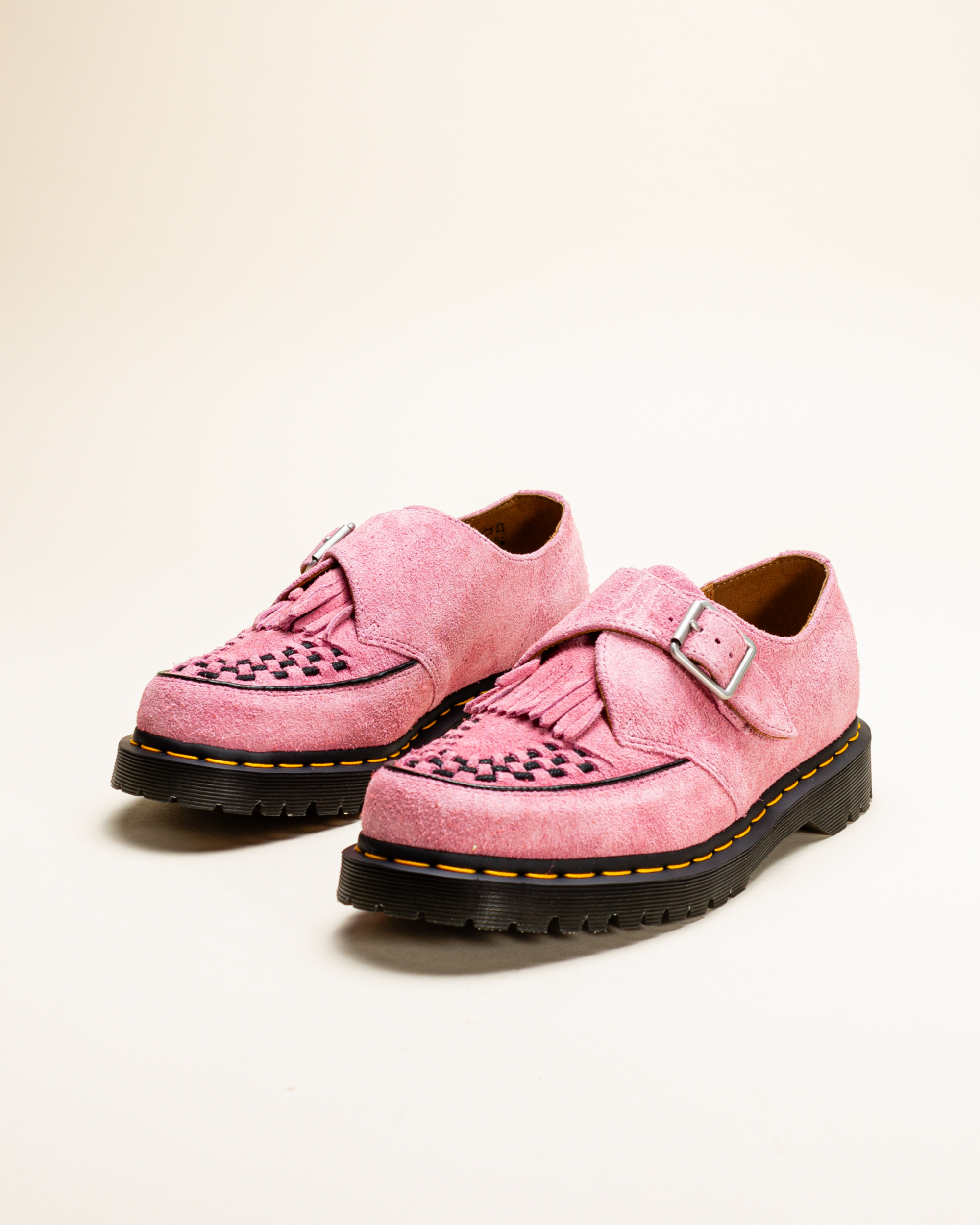 Dr. Martens Ramsey Monk KLT - Fondant Pink/Desert Oasis Suede