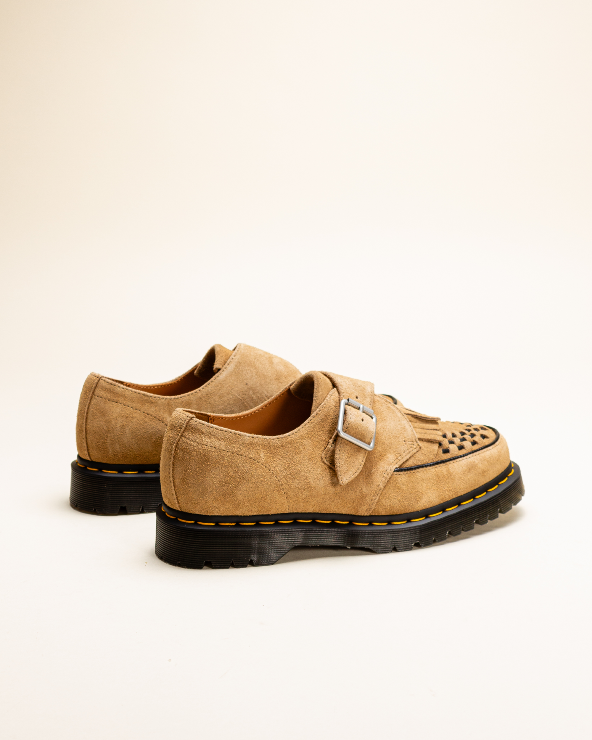 Dr. Martens Ramsey Monk KLT - Savannah Tan/Desert Oasis Suede