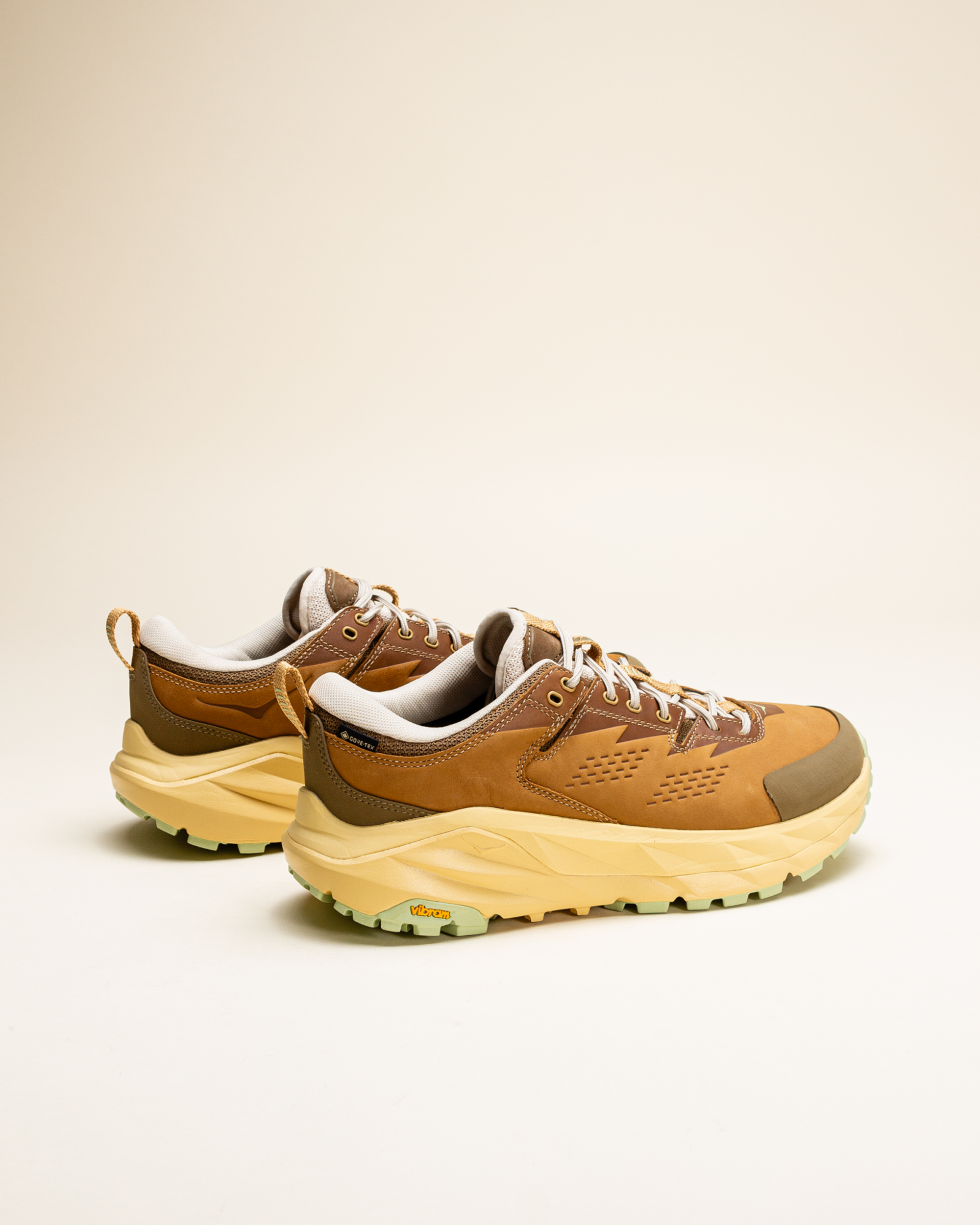 Hoka Elite Terrain System Kaha Low GORE-TEX - Wheat/Mushroom