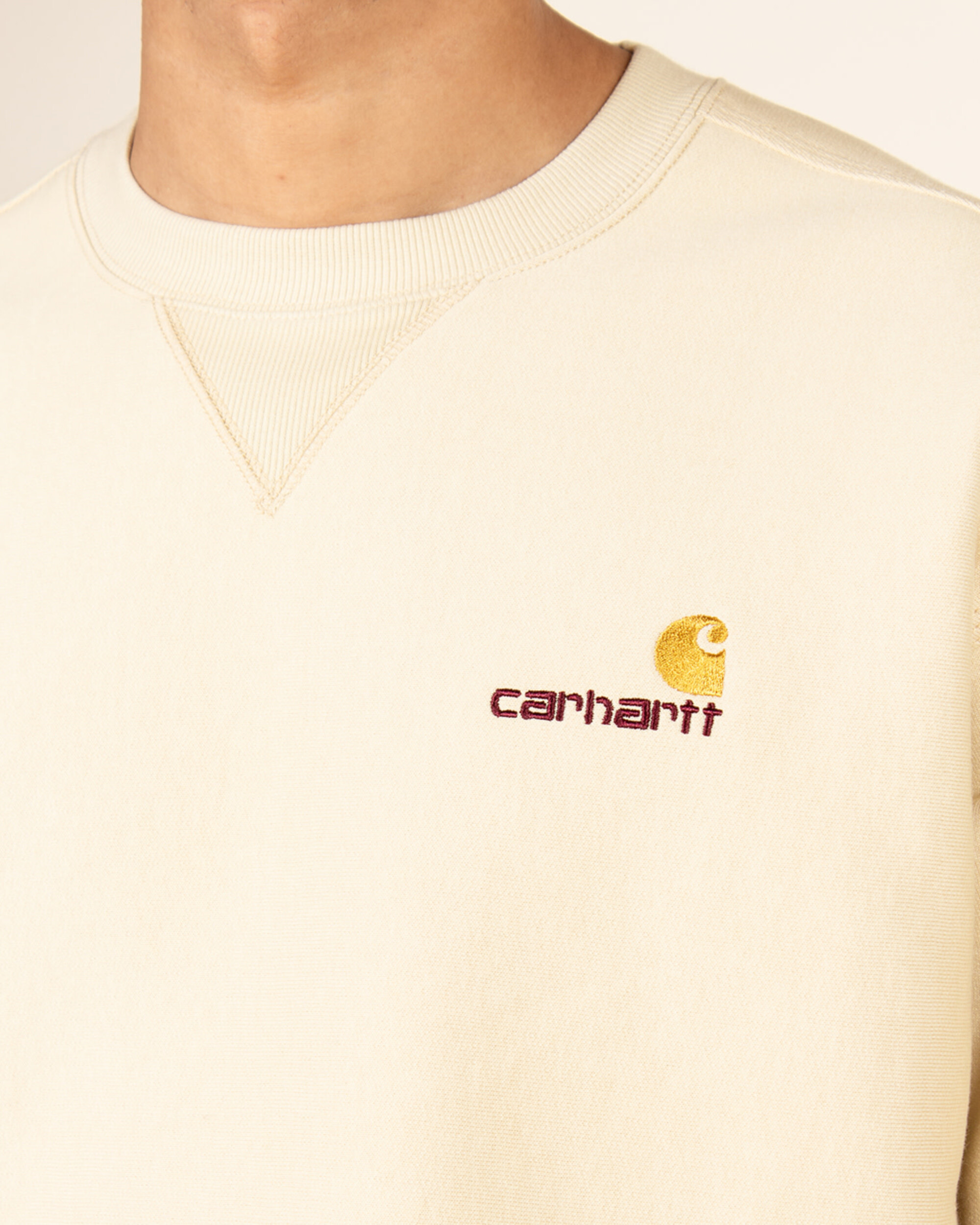 Carhartt WIP American Script Sweatshirt - Rattan