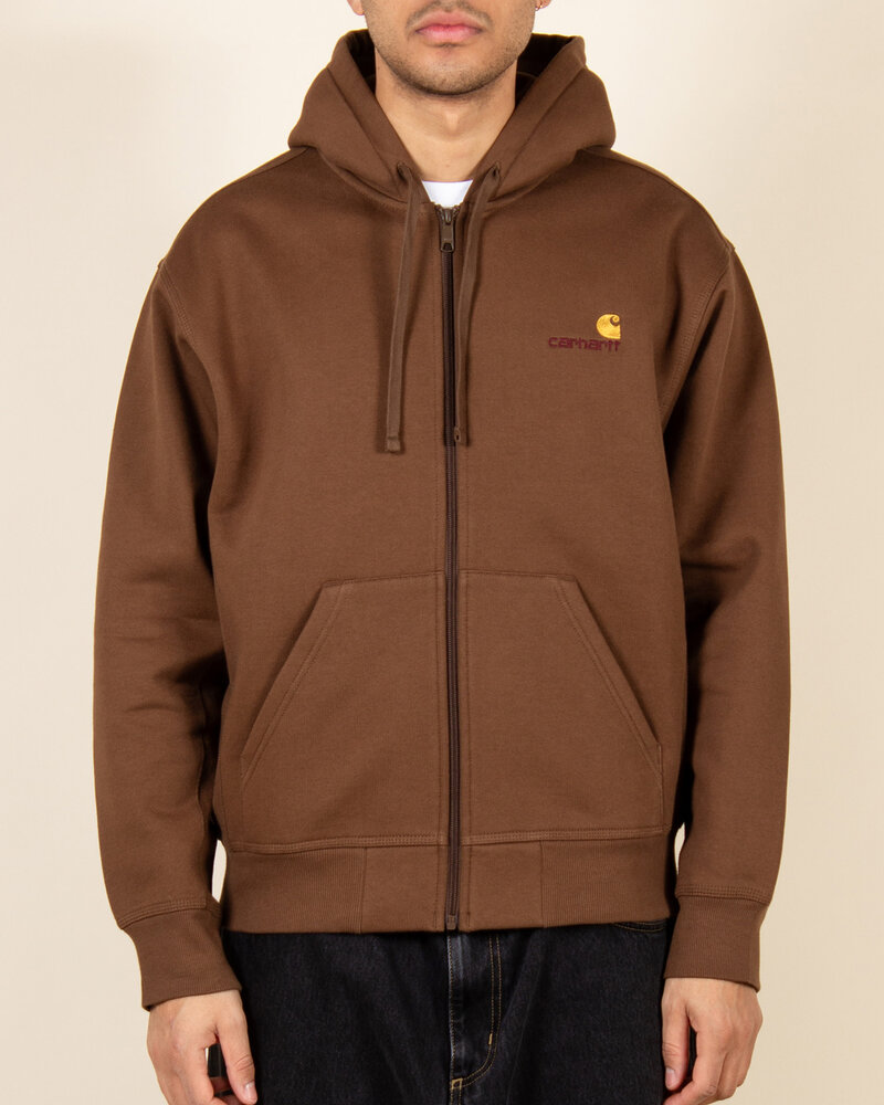 Carhartt WIP Carhartt WIP Hooded American Script Jacket - Lumber