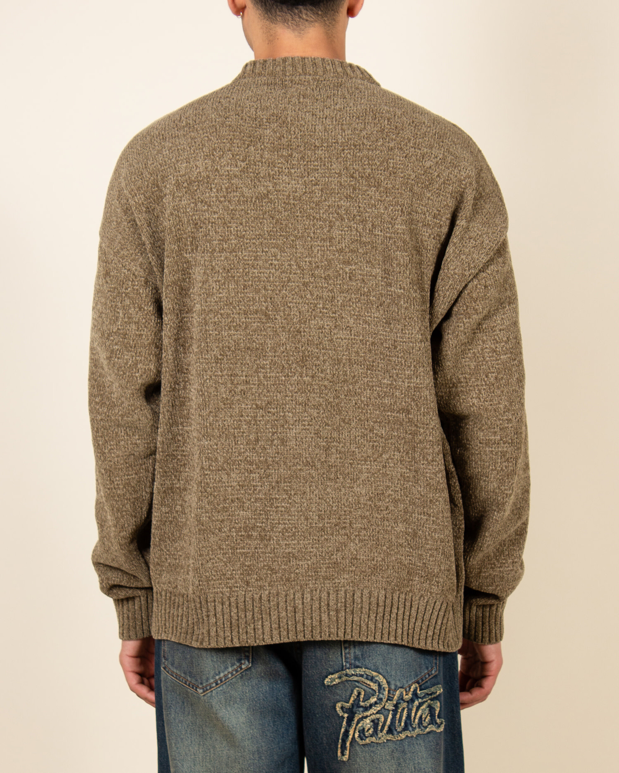 Patta Chenille Knitted Sweater - Sage