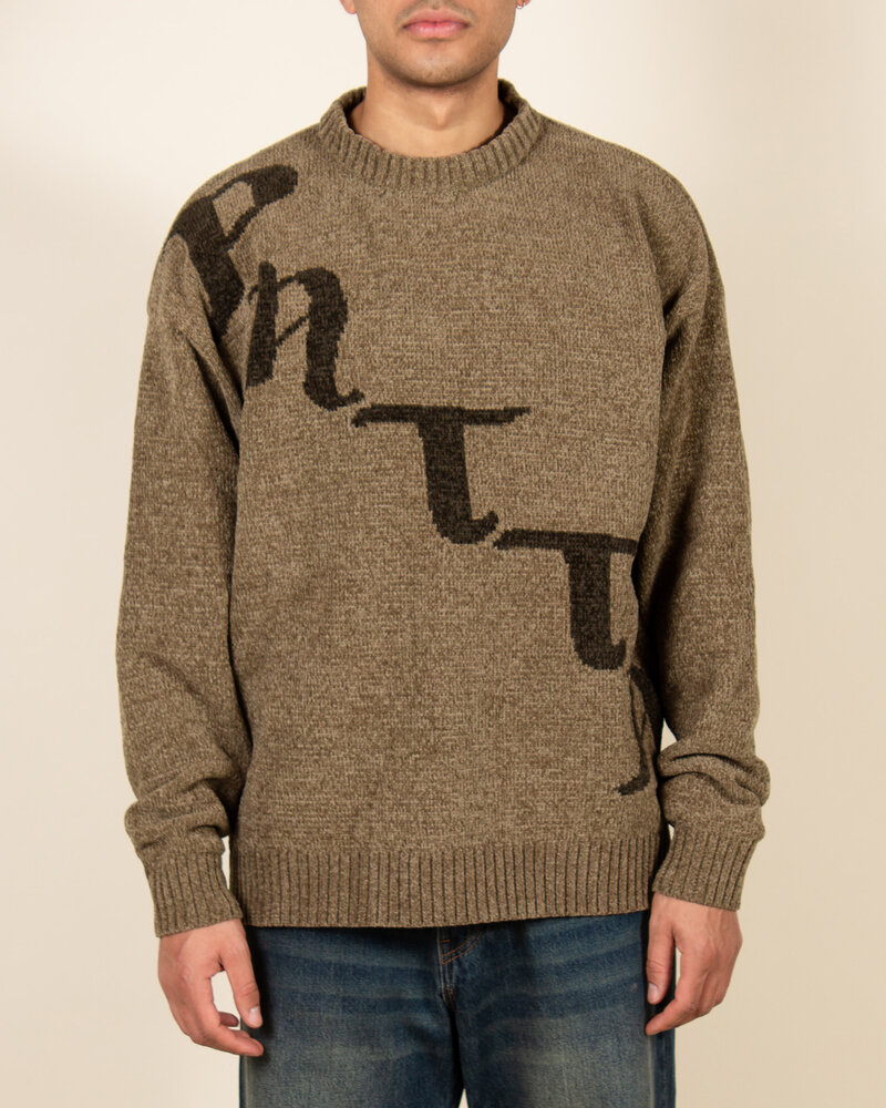 Patta Patta Chenille Knitted Sweater - Sage