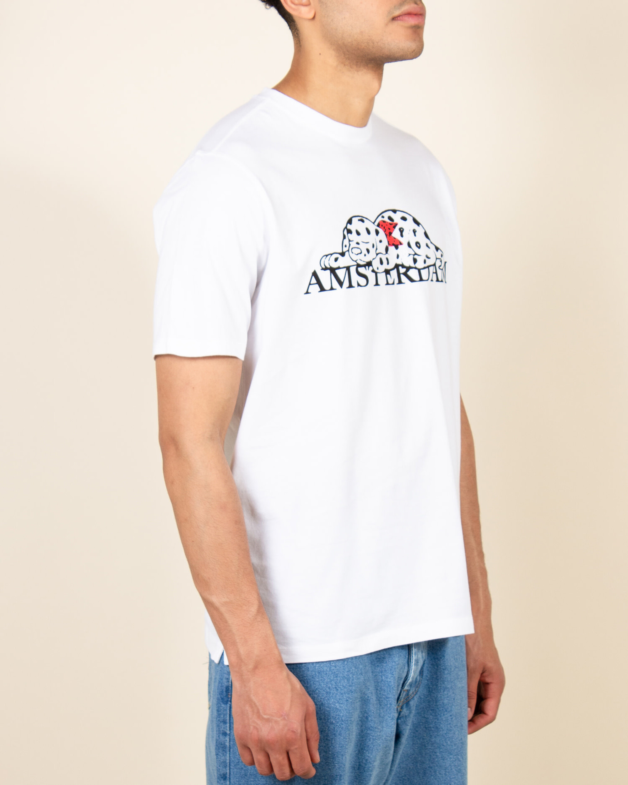 POP Pup Amsterdam T-Shirt - White