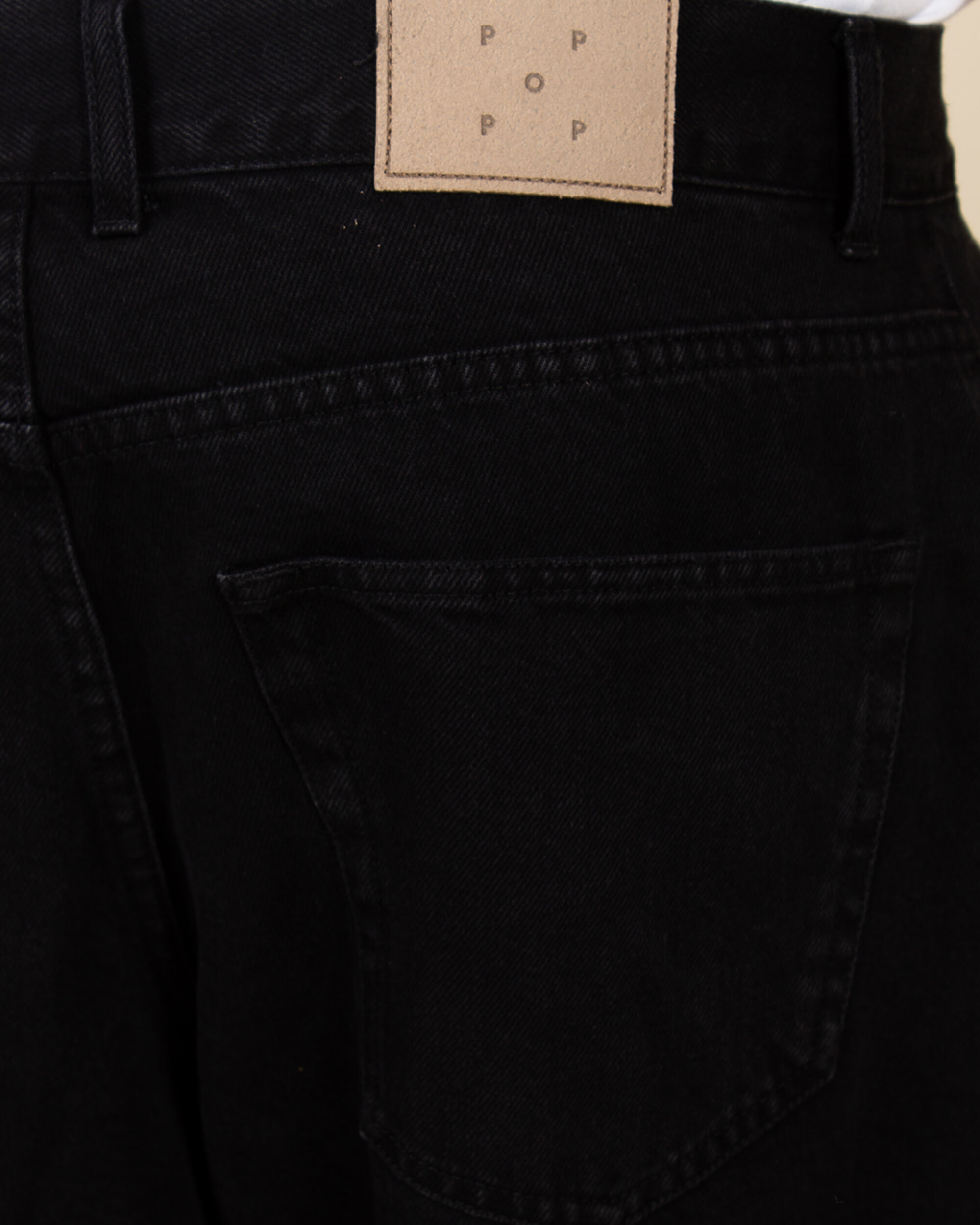 POP Drs Pants Denim - Black