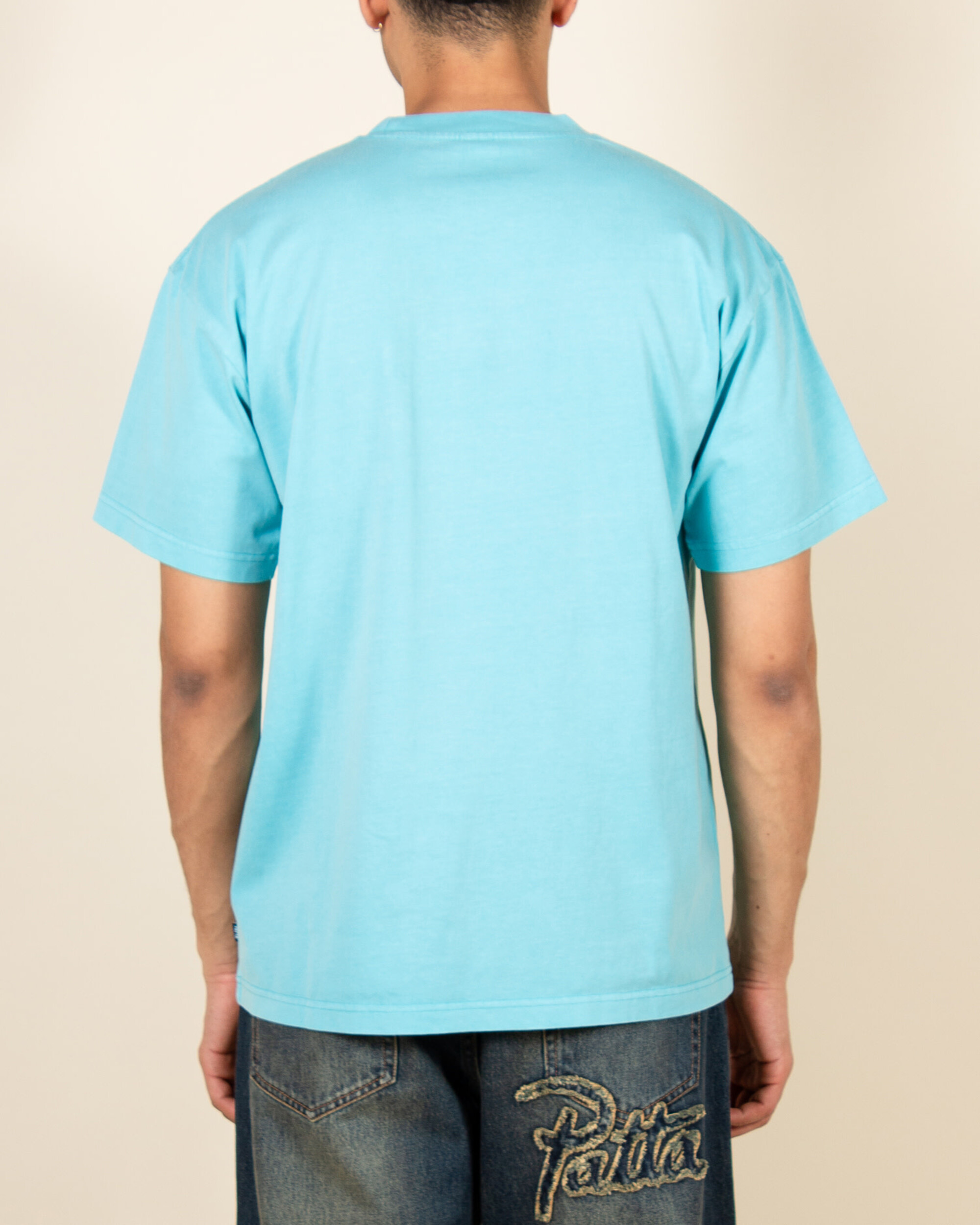 Patta Basic Pocket T-Shirt - Blue Radiance