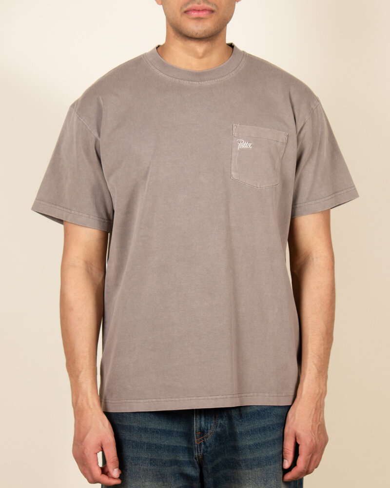 Patta Patta Basic Pocket T-Shirt - Driftwood